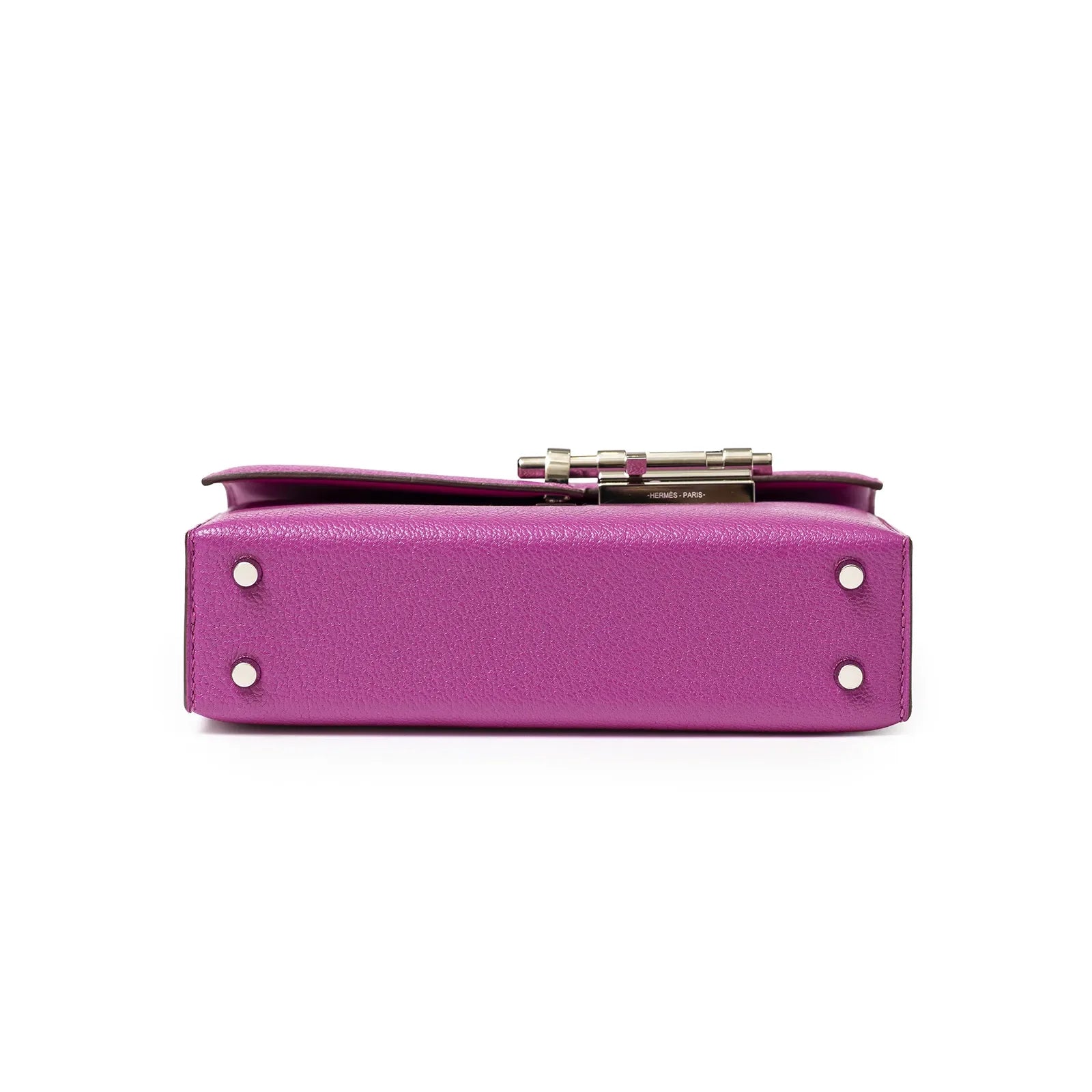 Hermès Mini Verrou Chaine Bag Magnolia Chevre Mysore Palladium Hardware