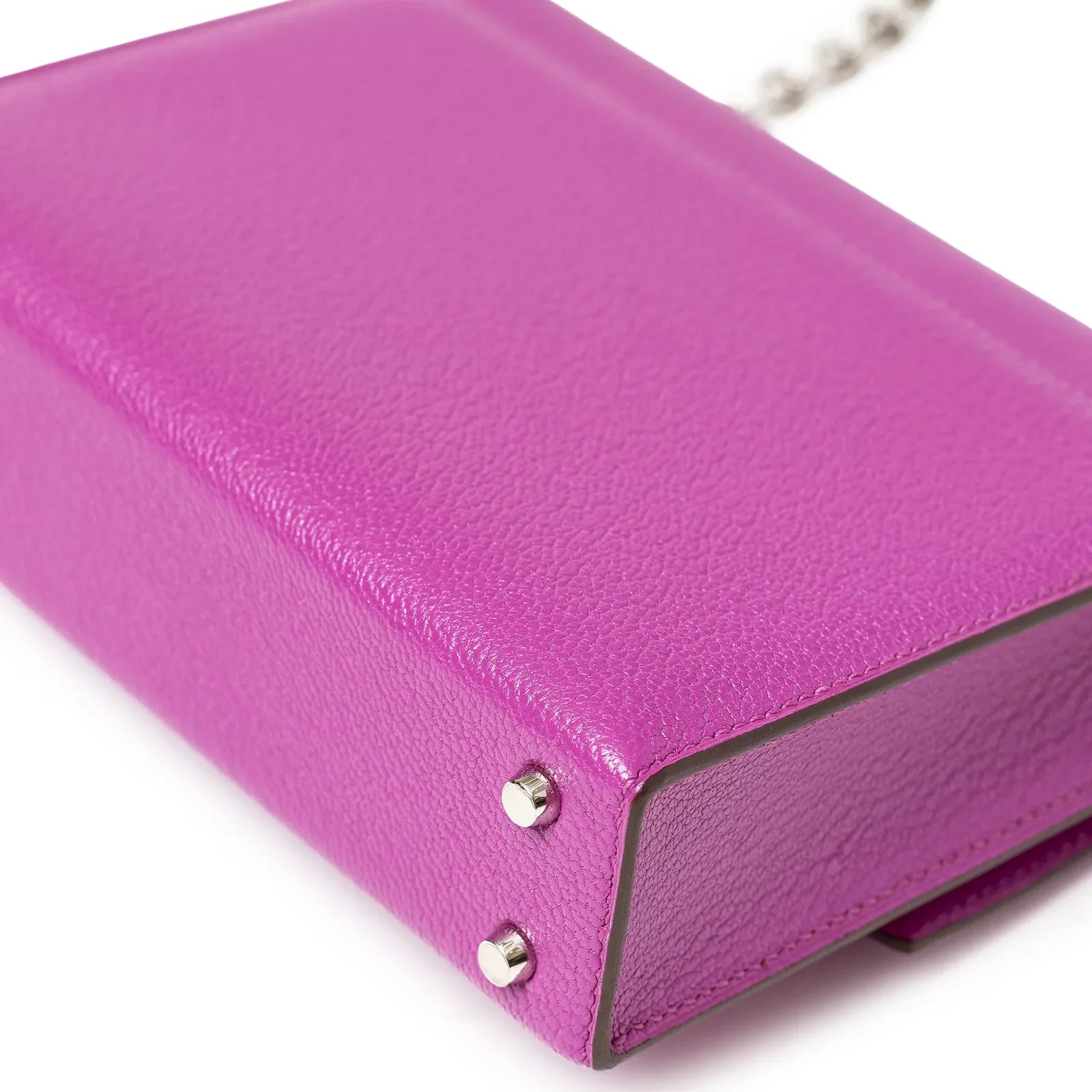 Hermès Mini Verrou Chaine Bag Magnolia Chevre Mysore Palladium Hardware