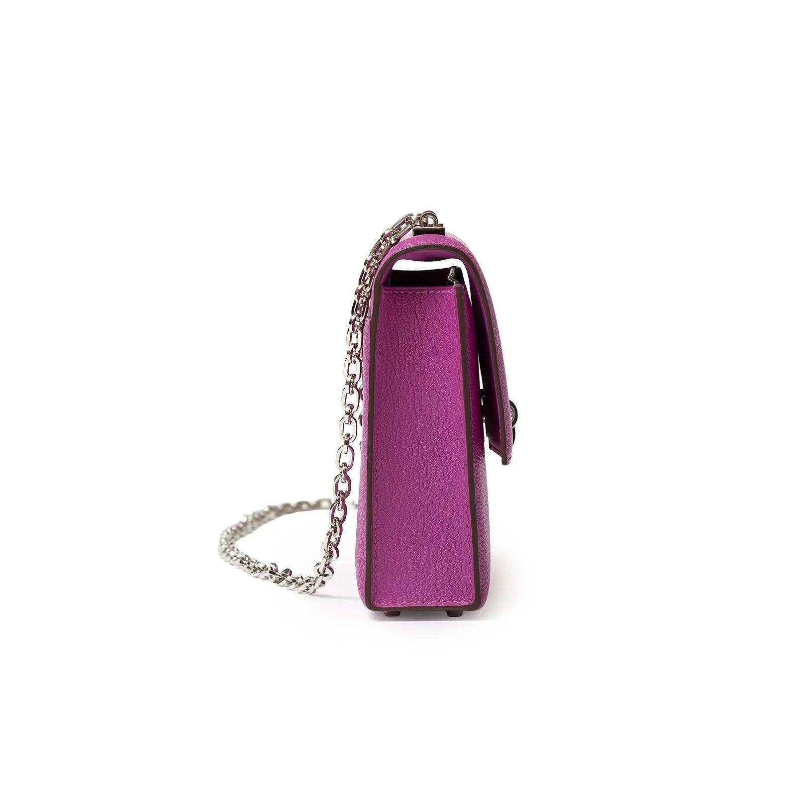 Hermès Mini Verrou Chaine Bag Magnolia Chevre Mysore Palladium Hardware