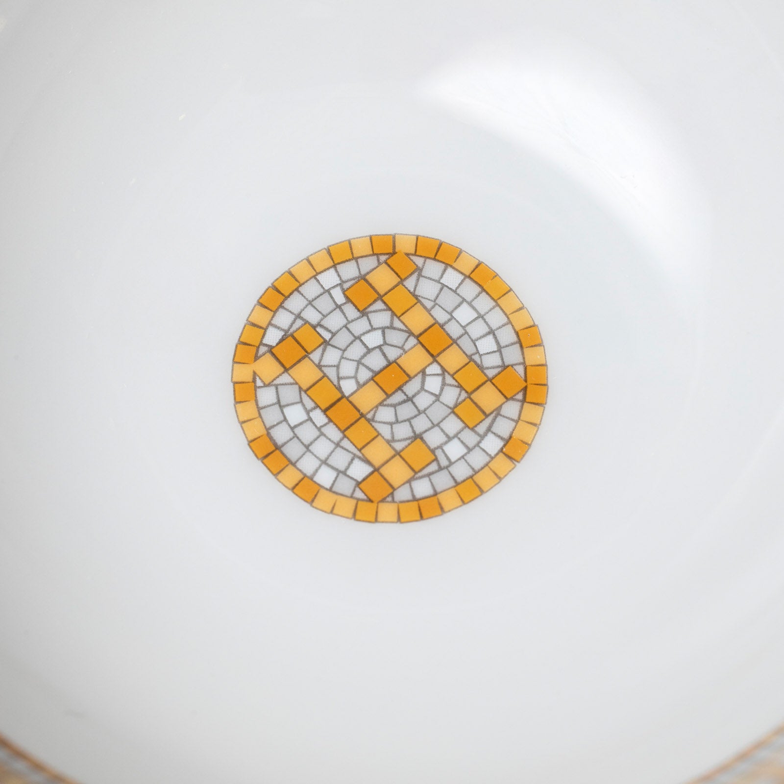 Hermès Mosaique au 24 Gold Rice Bowl Set of Two - Detail