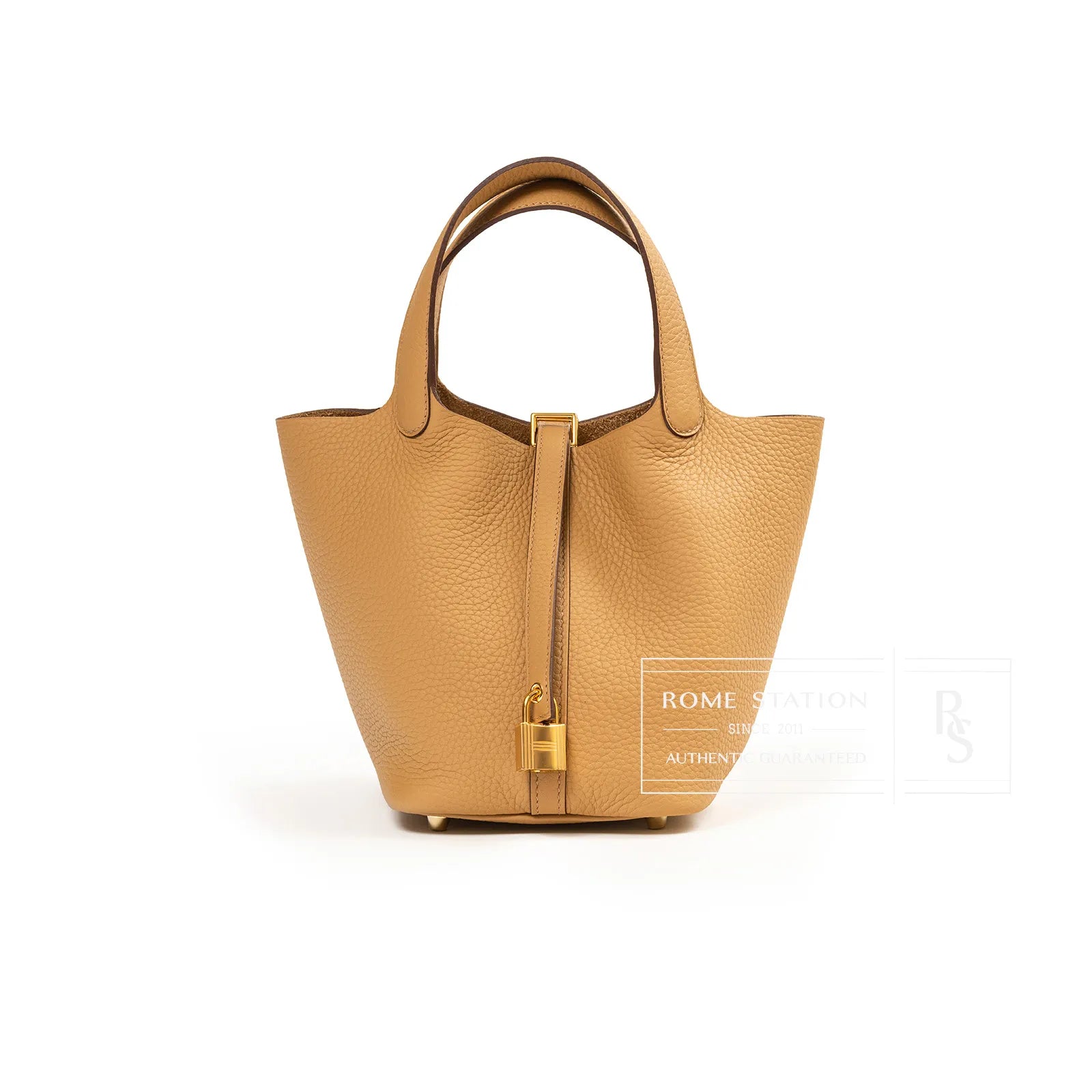 Hermès Picotin 18 0M Chai Clemence Gold Hardware