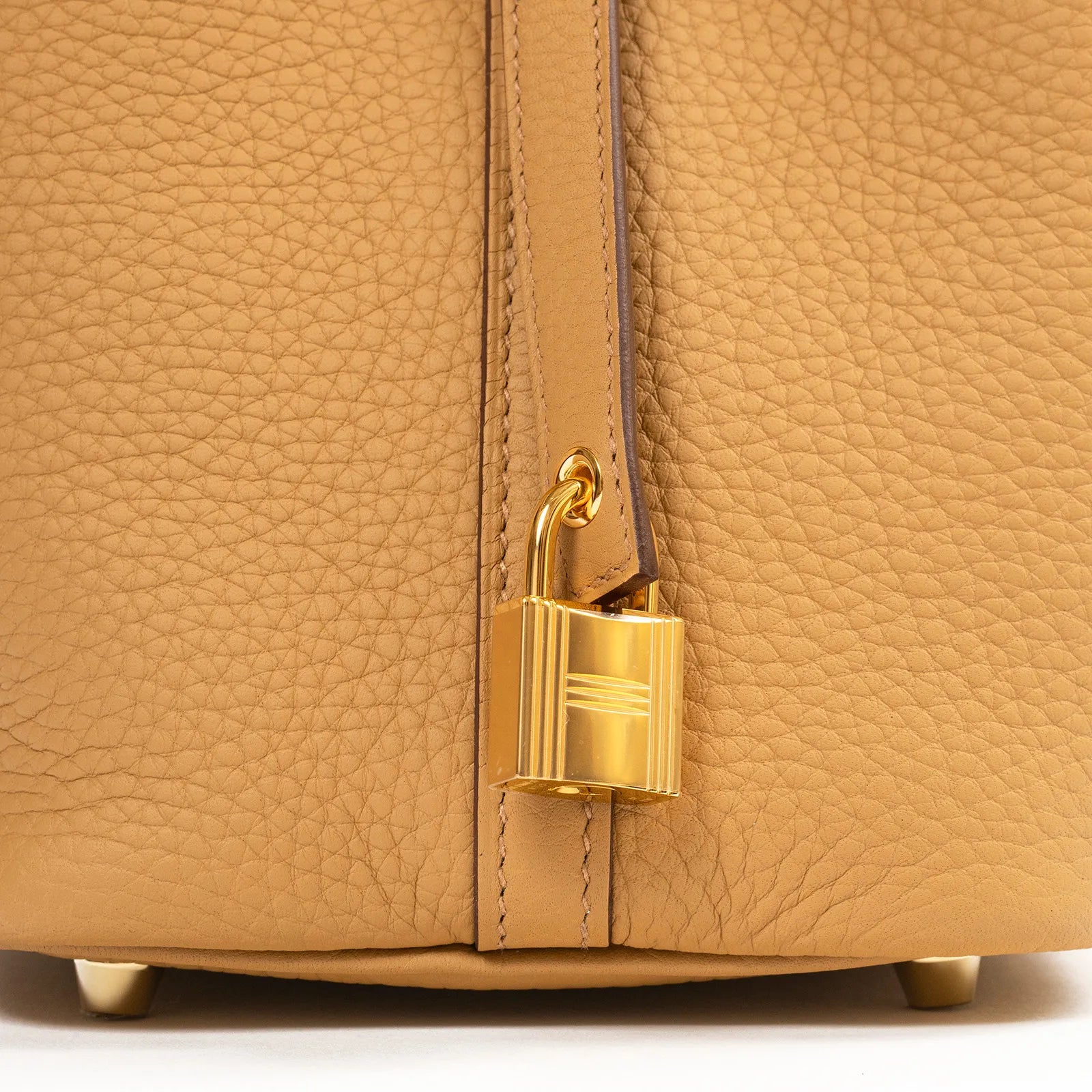 Hermès Picotin 18 0M Chai Clemence Gold Hardware