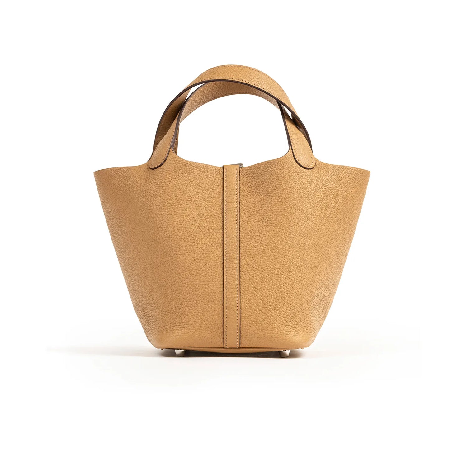 Hermès Picotin 18 Biscuit Clemence Palladium Hardware