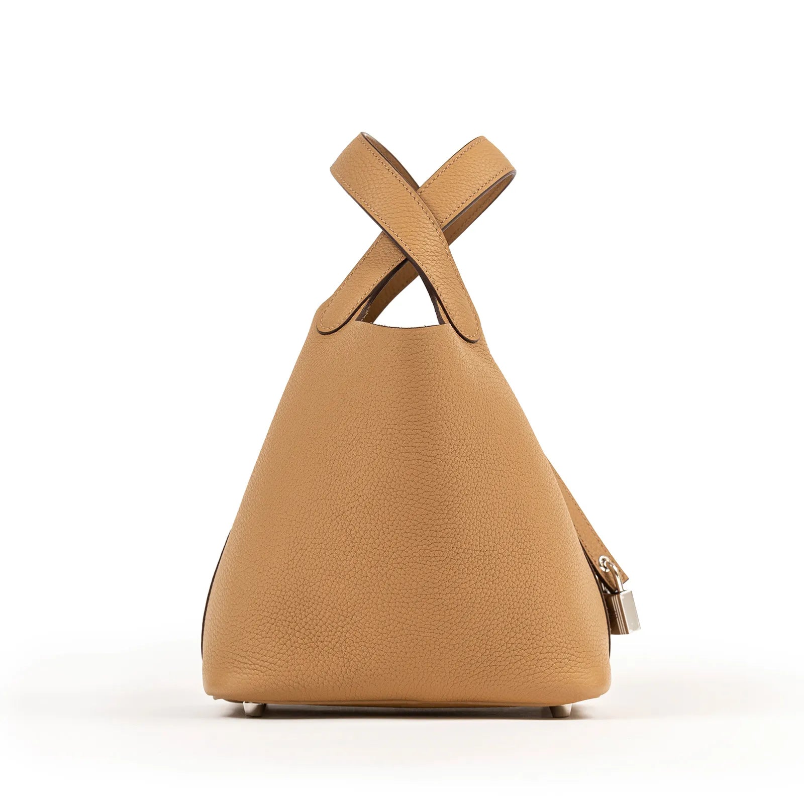 Hermès Picotin 18 Biscuit Clemence Palladium Hardware