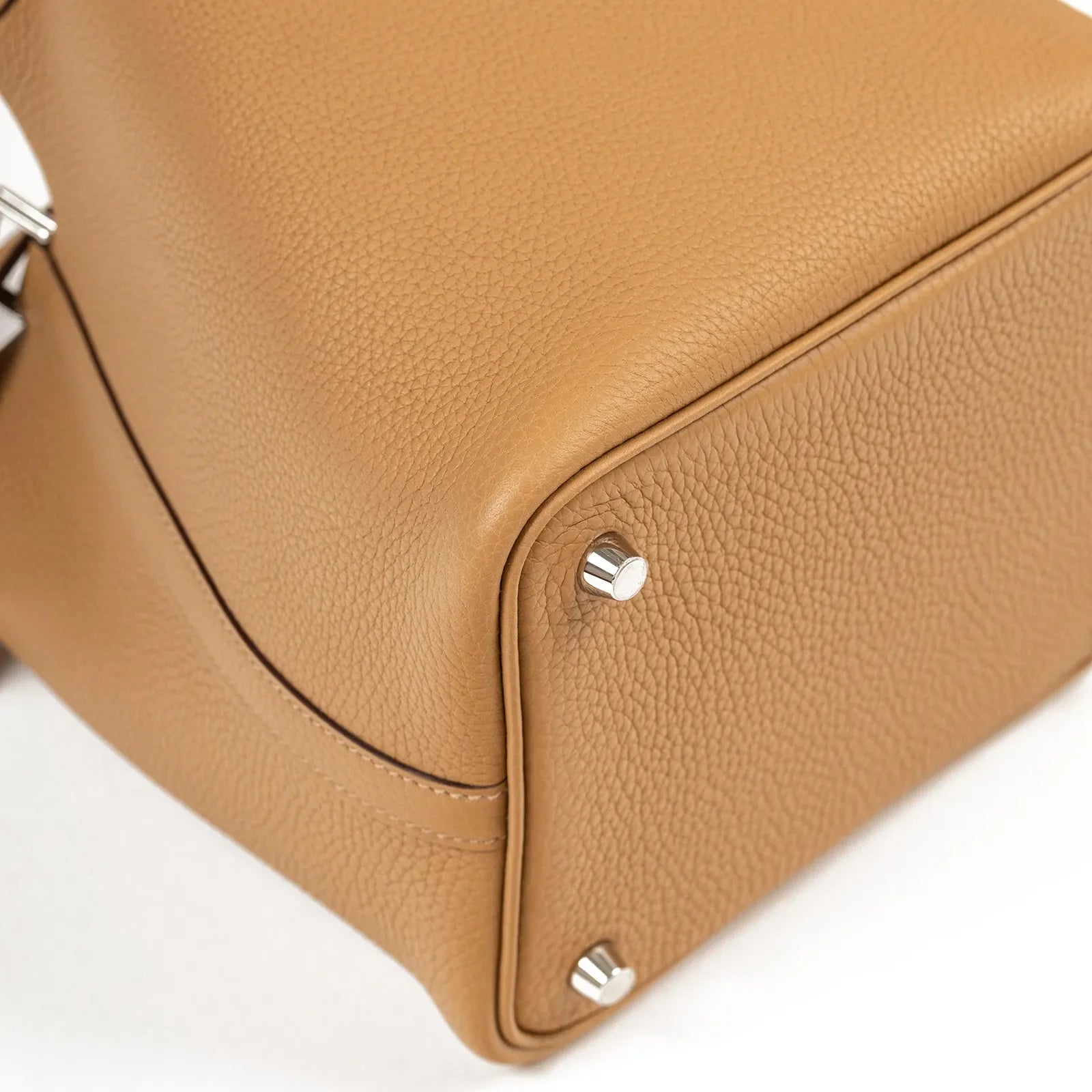 Hermès Picotin 18 Biscuit Clemence Palladium Hardware