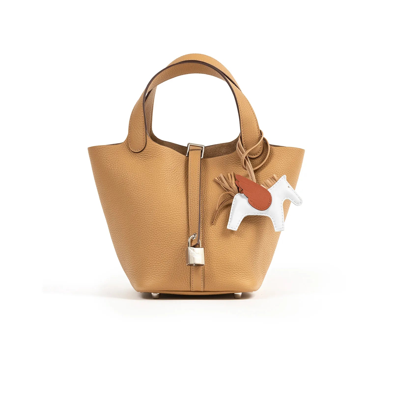 Hermès Picotin 18 Biscuit Clemence Palladium Hardware