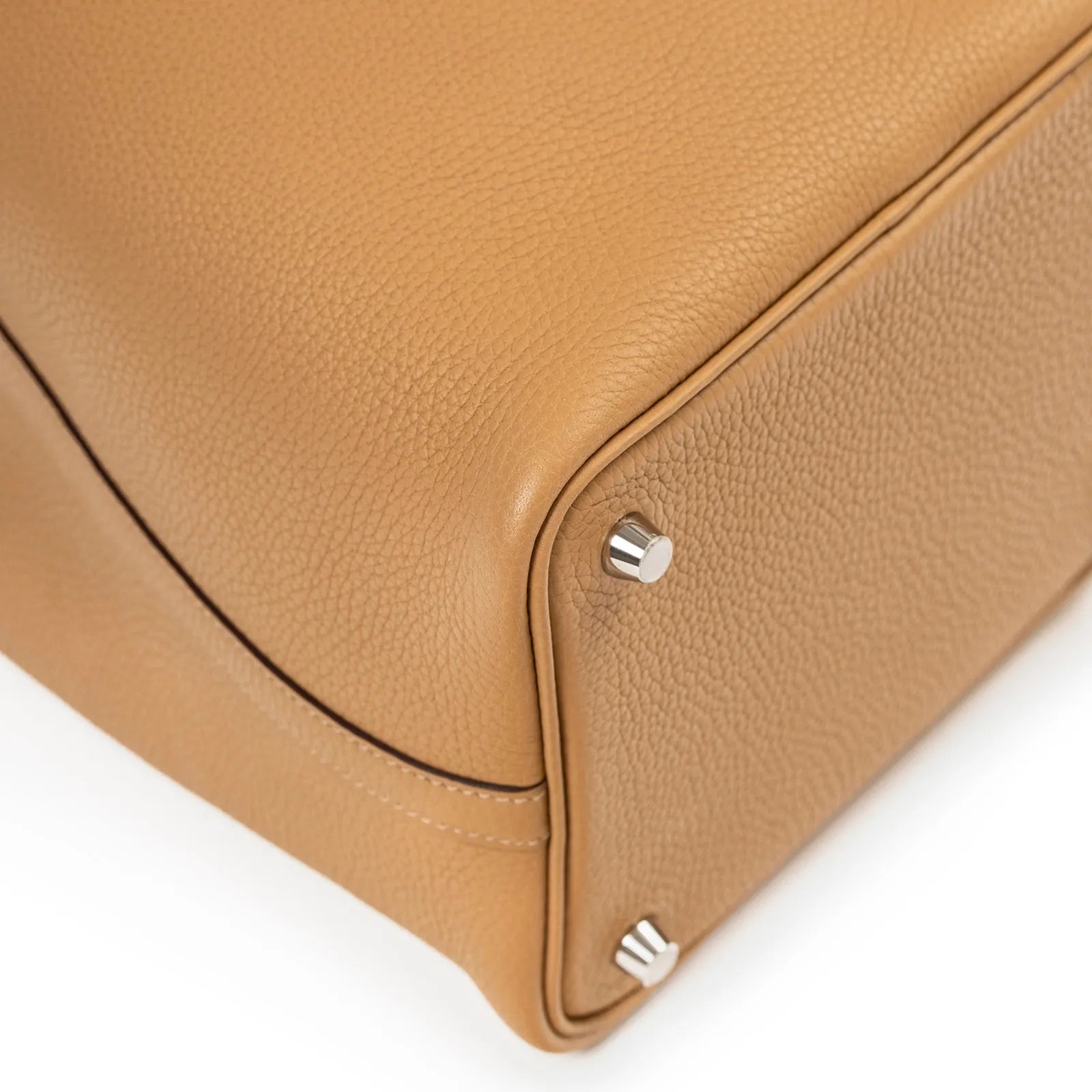 Hermès Picotin 18 Biscuit Clemence Palladium Hardware