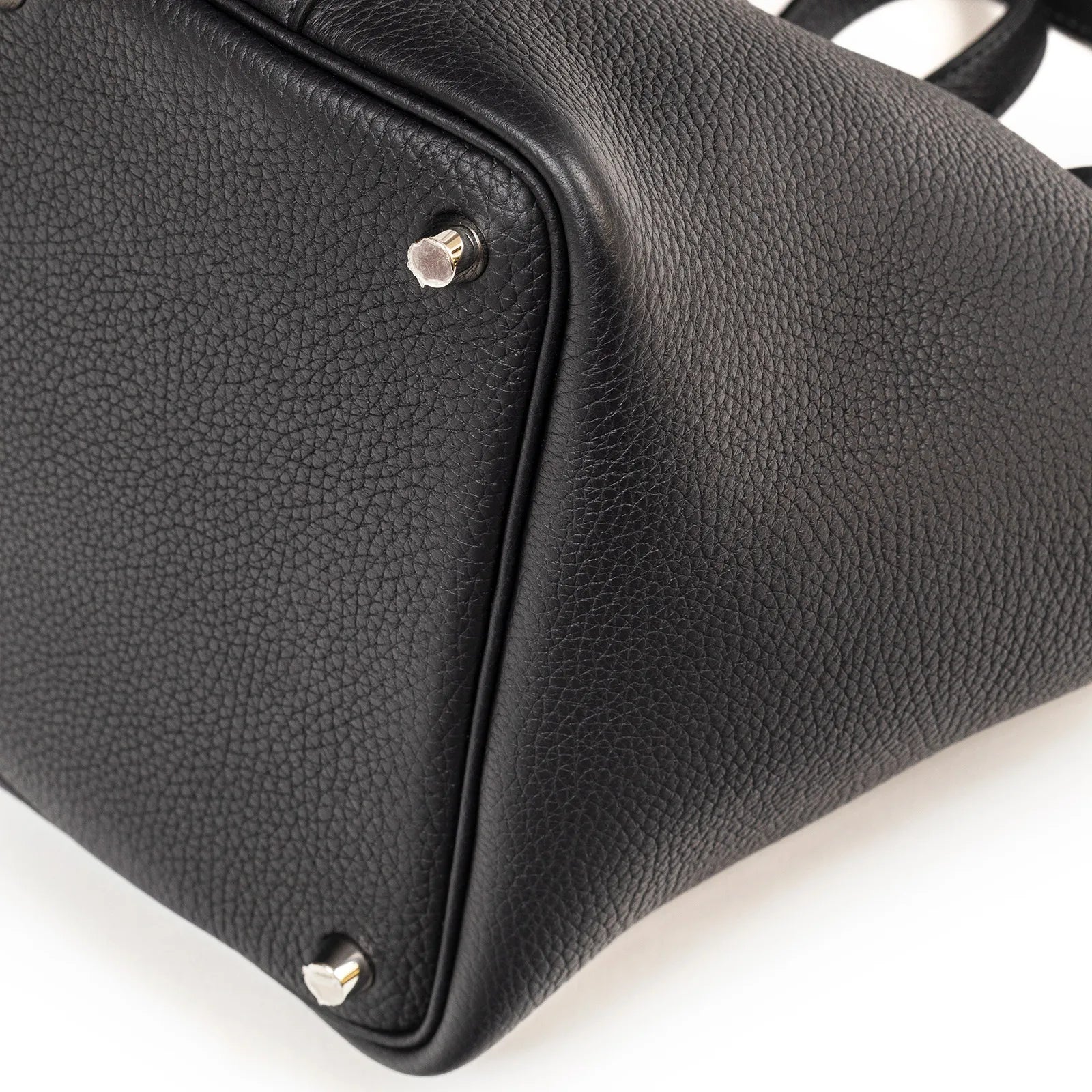 Hermès Picotin 18 Black Clemence Palladium Hardware