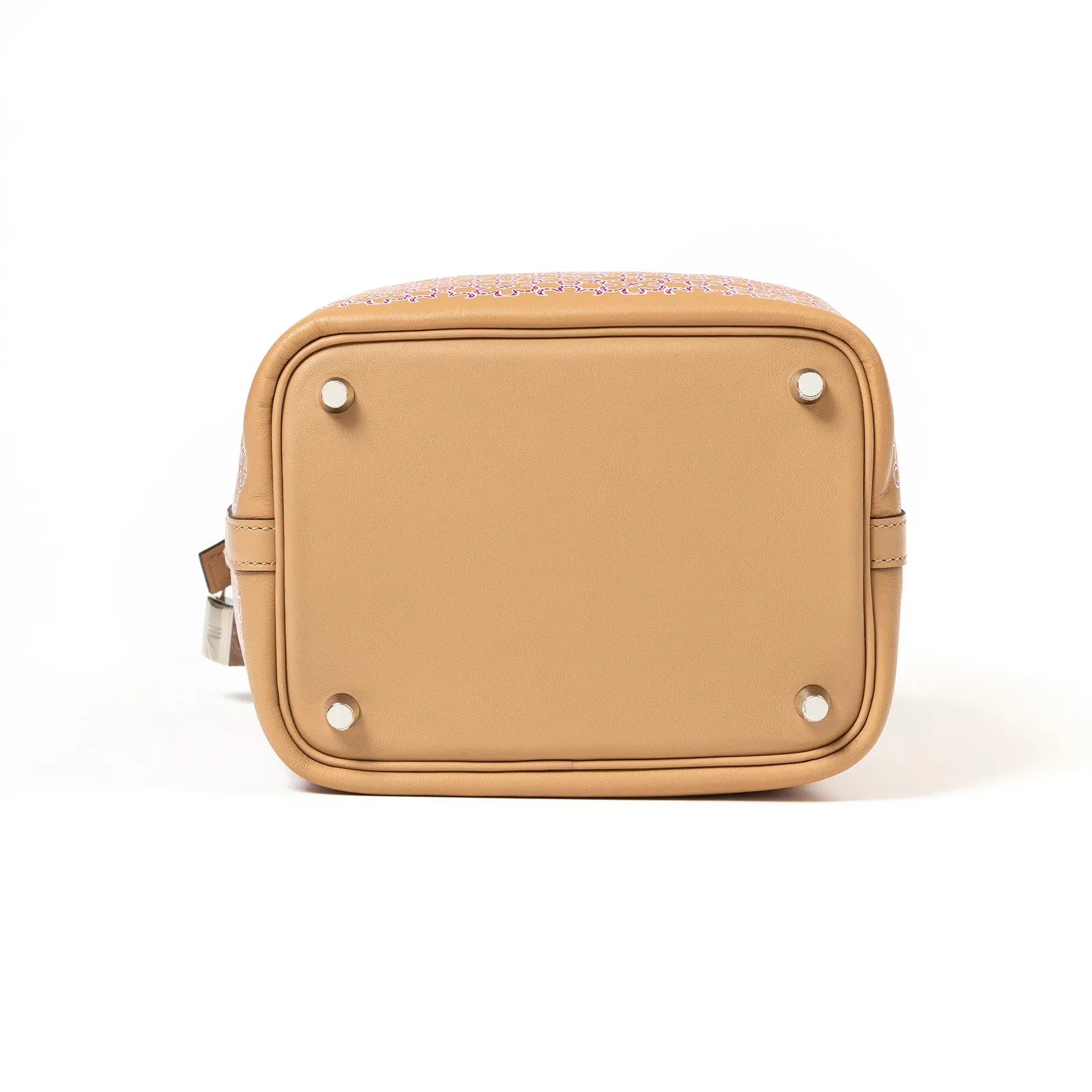 Hermès Picotin 18 Floral Chai/Rose/Blanc Swift Palladium Hardware