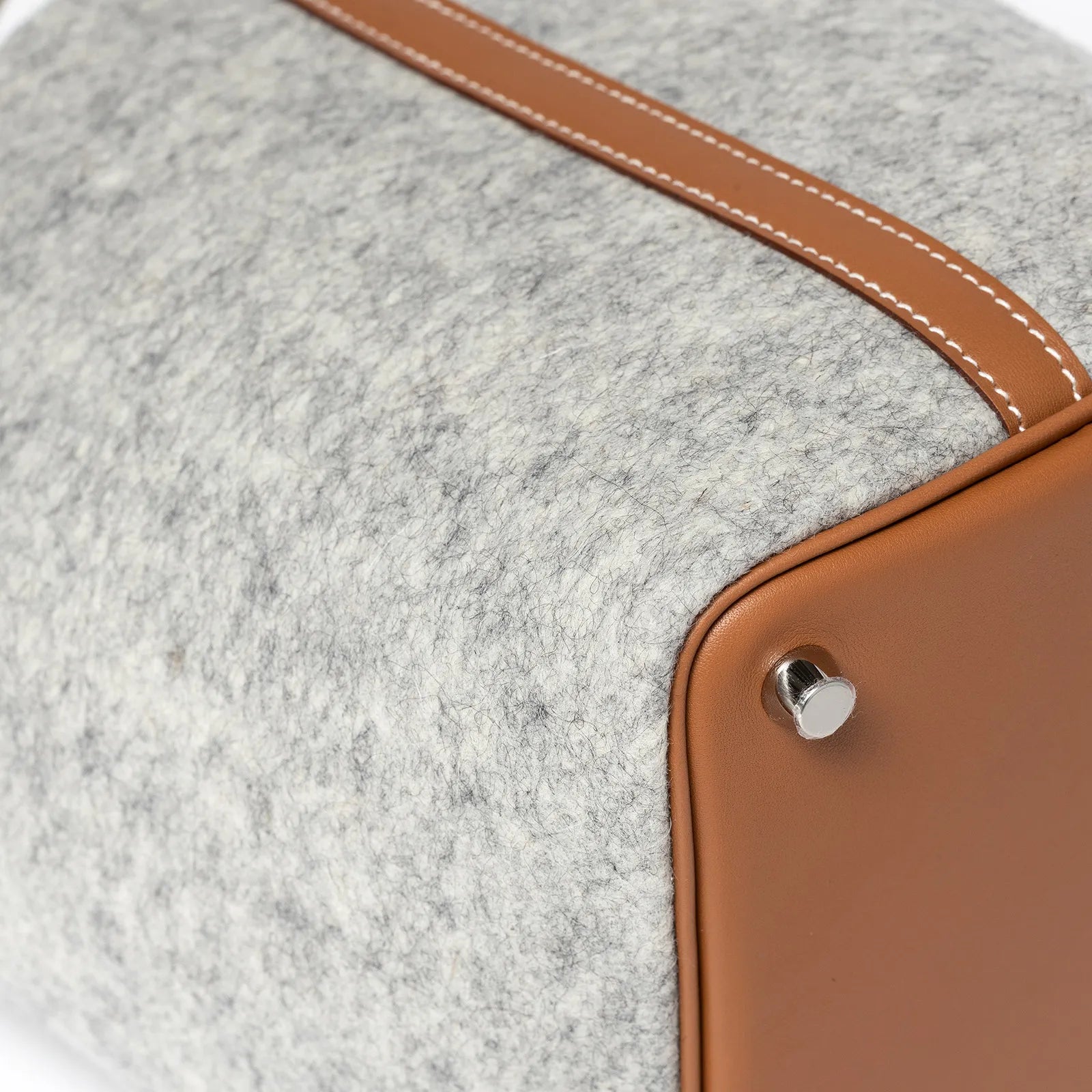 Hermès Picotin 18 Gris Clair/Gold Feutre/Swift Palladium Hardware
