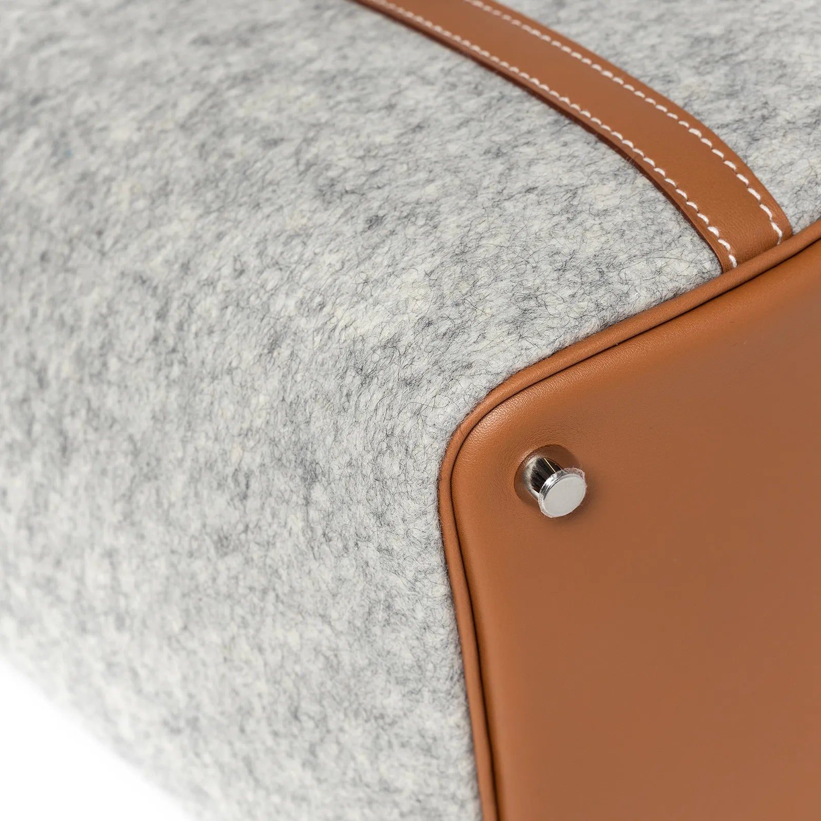Hermès Picotin 18 Gris Clair/Gold Feutre/Swift Palladium Hardware