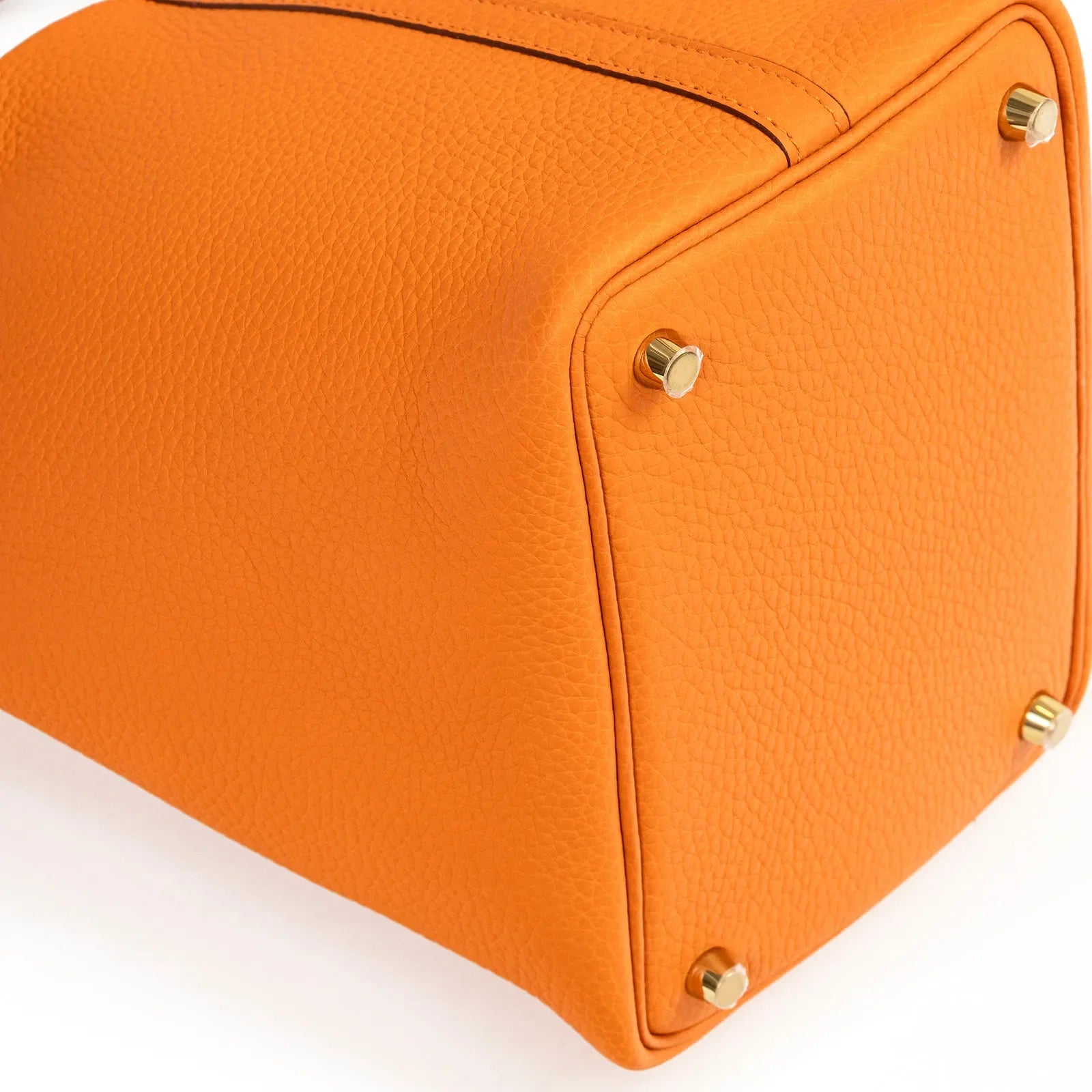 Hermès Picotin 18 Orange Clemence Gold Hardware