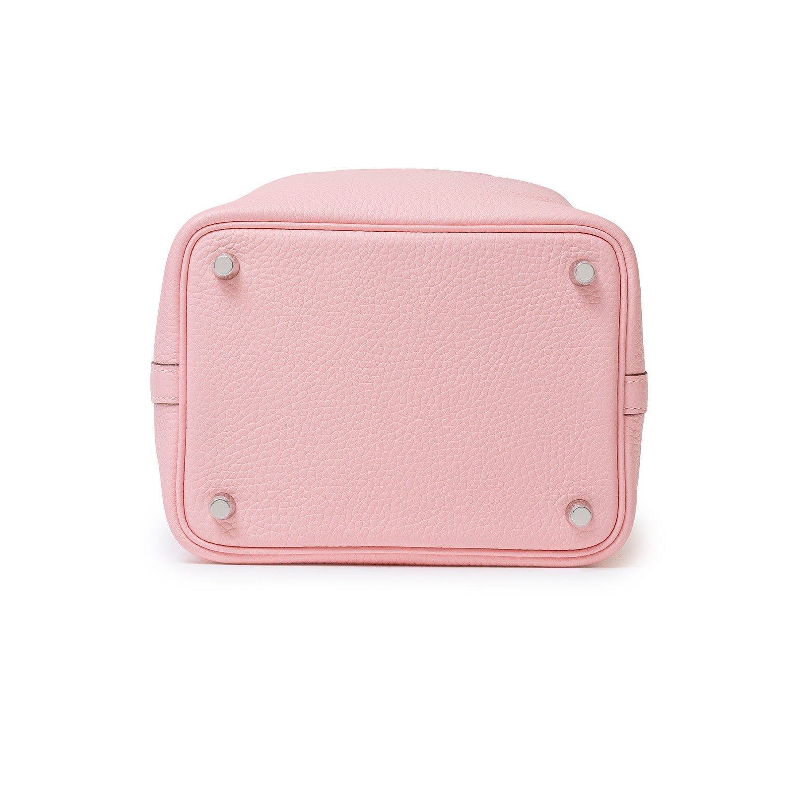 Hermès Picotin 18 Rose Sakura Clemence Palladium Hardware