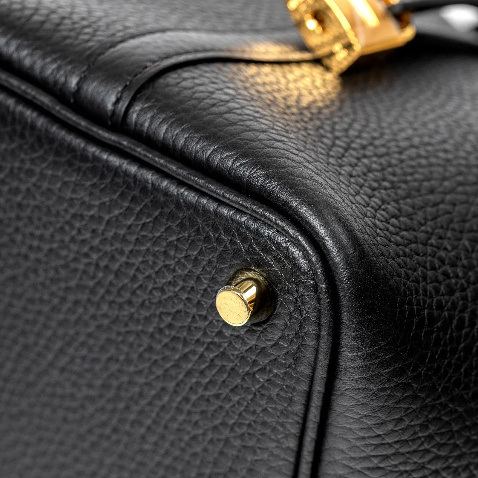 Hermès Picotin 18 Touch Black Matte Alligator and Clemence Gold Hardware