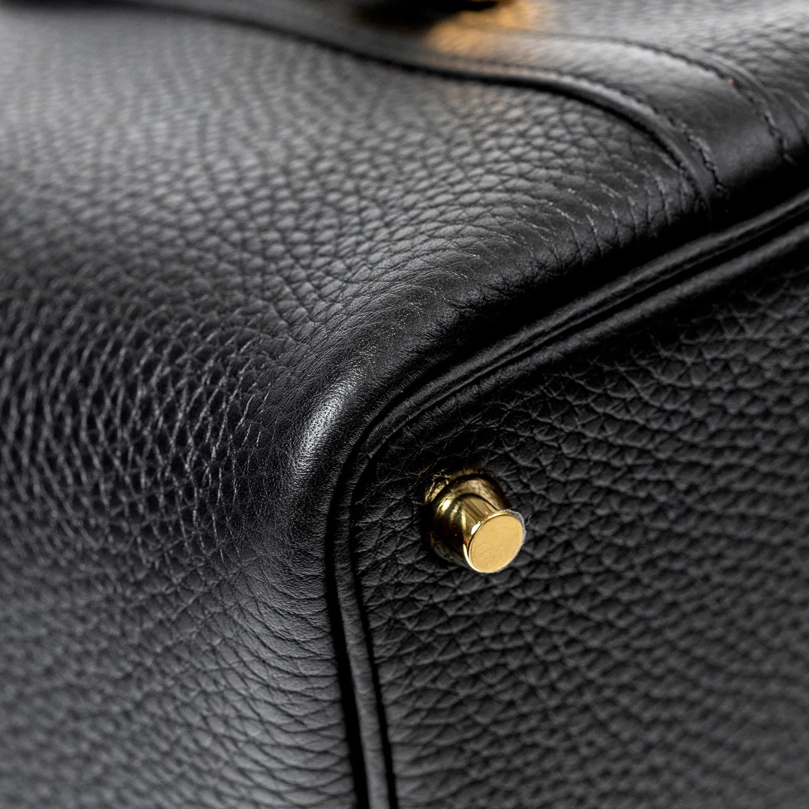 Hermès Picotin 18 Touch Black Matte Alligator and Clemence Gold Hardware