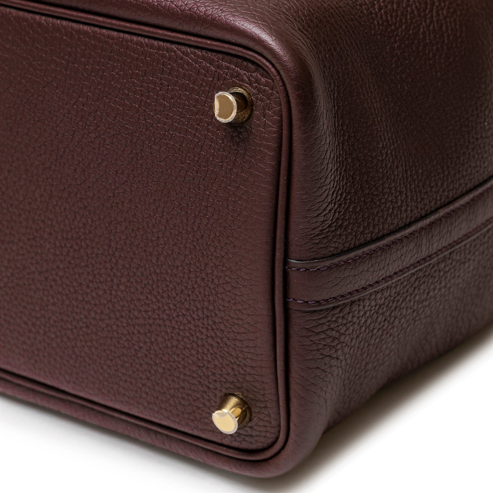 Hermès Picotin 18 Touch Rouge Sellier/Bourgogne Matte Alligator and Clemence Gold Hardware