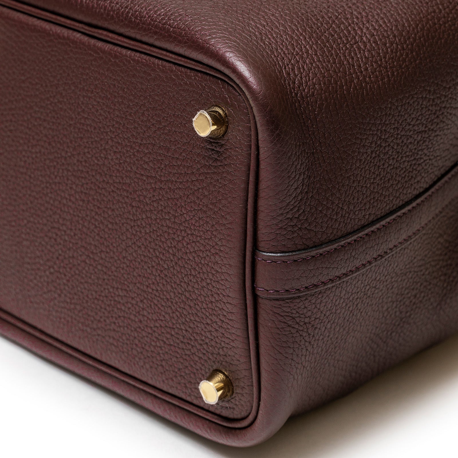 Hermès Picotin 18 Touch Rouge Sellier/Bourgogne Matte Alligator and Clemence Gold Hardware