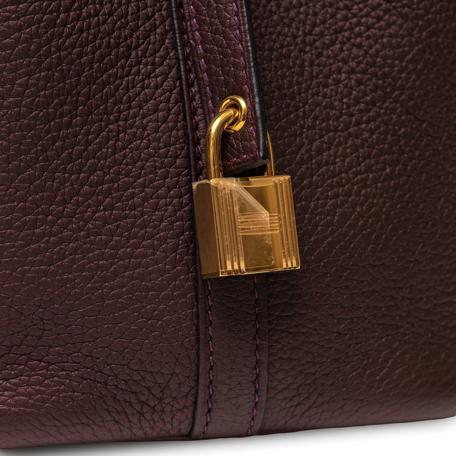Hermès Picotin 18 Touch Rouge Sellier/Bourgogne Matte Alligator and Clemence Gold Hardware