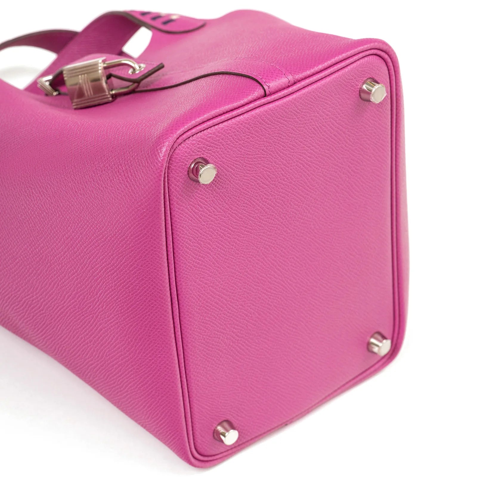 Hermès Picotin 18 Tressage Magnolia/Blue Saphir/Craie Epsom Palladium Hardware