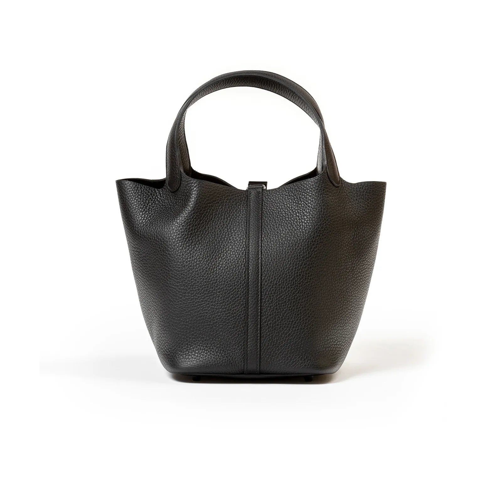 Hermès Picotin 22 So Black Clemence Black Hardware