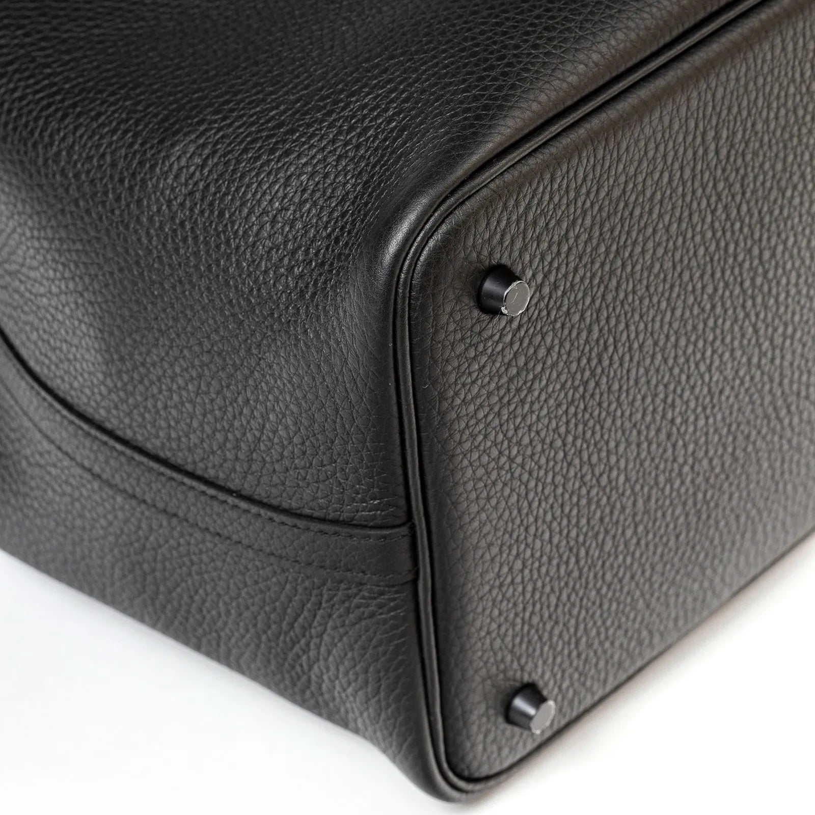 Hermès Picotin 22 So Black Clemence Black Hardware