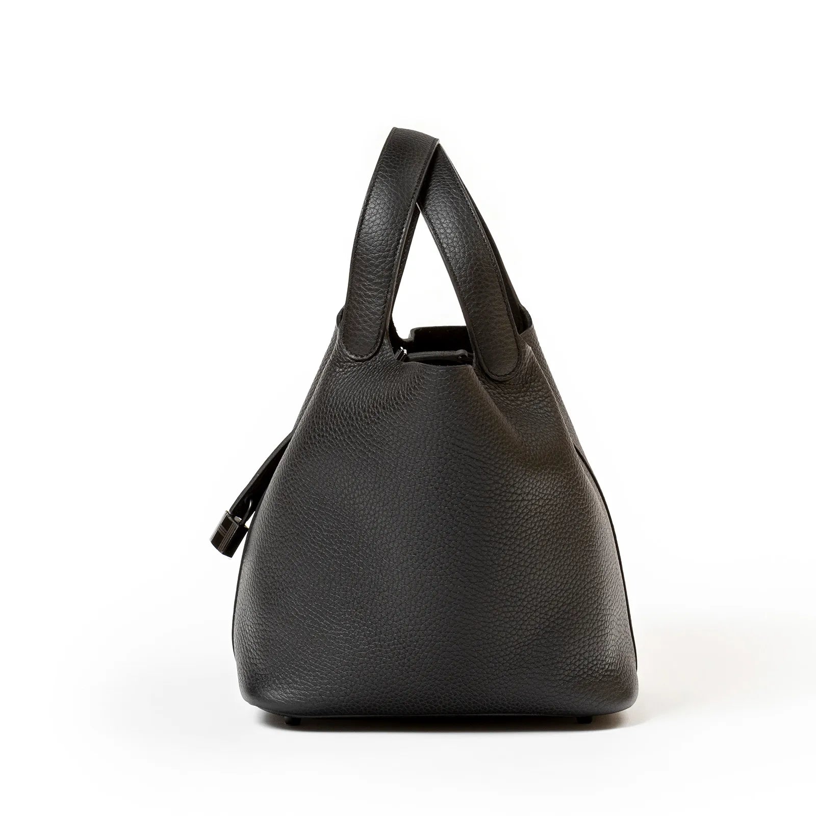 Hermès Picotin 22 So Black Clemence Black Hardware