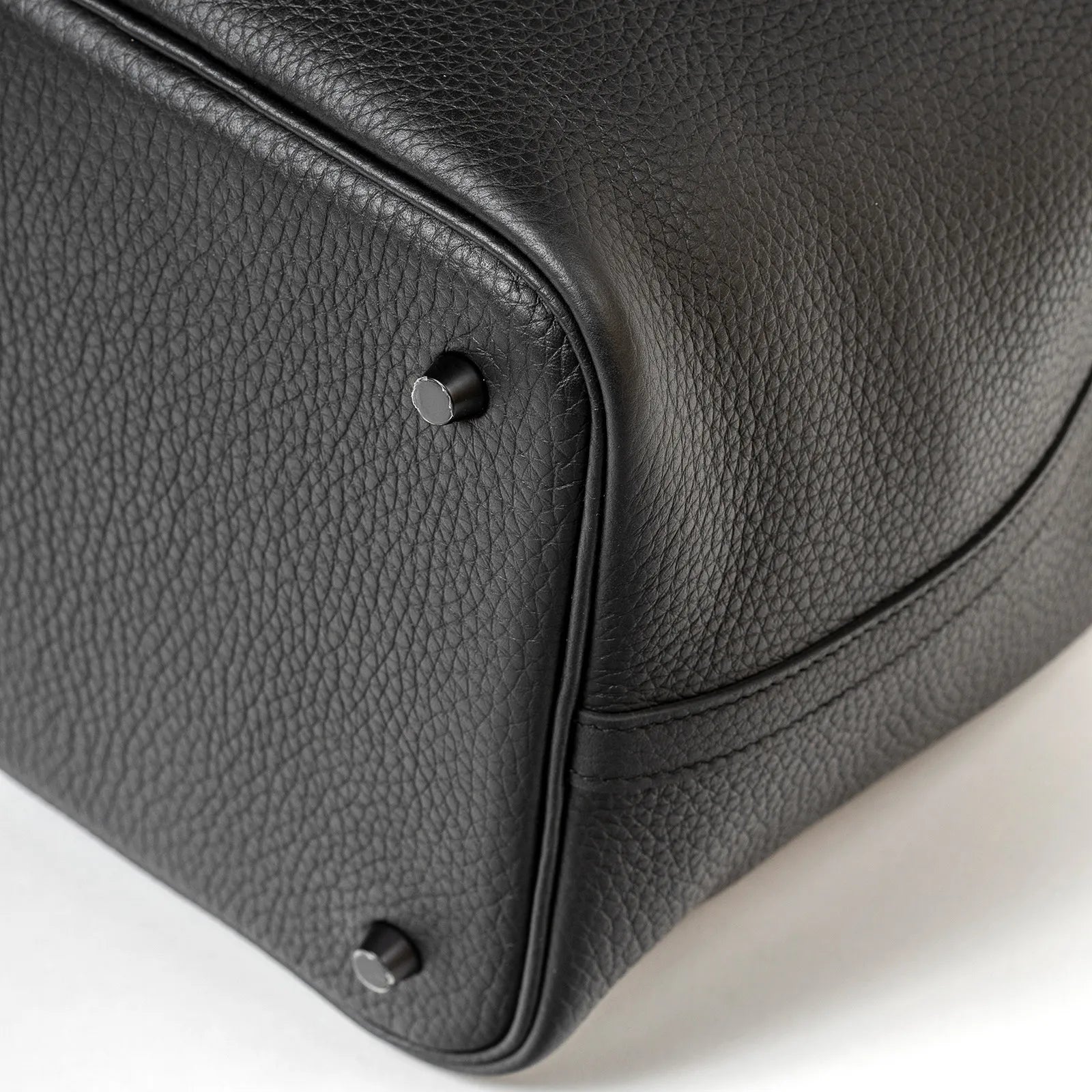 Hermès Picotin 22 So Black Clemence Black Hardware