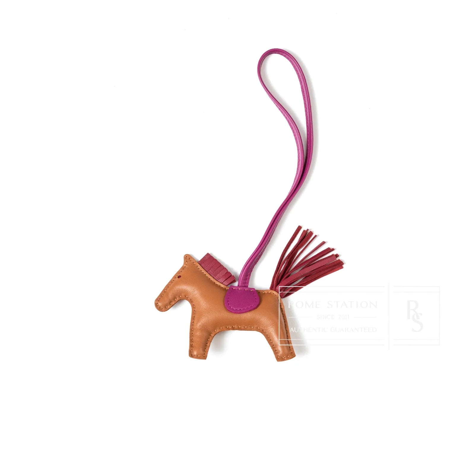 Hermès Rodeo PM Gold/Rubis/Rose Pourpre