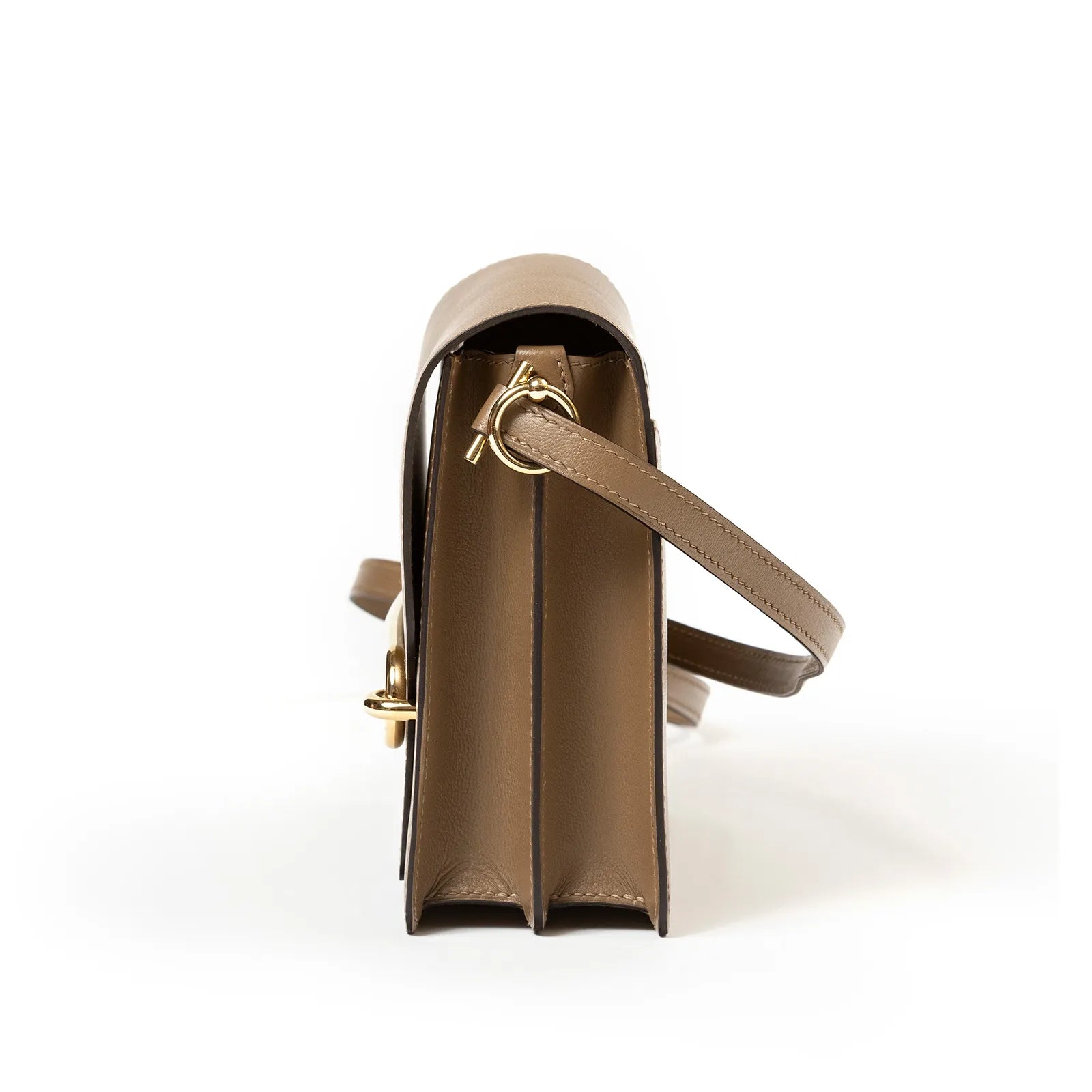 Hermès Roulis 23 Beige De Weimar Evercolor Permabrass Hardware