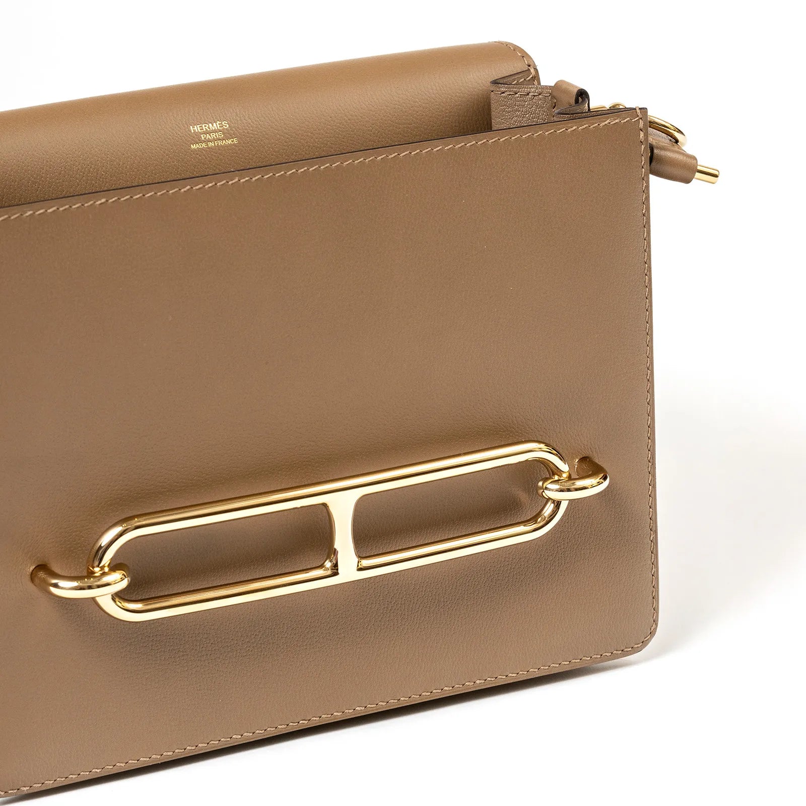 Hermès Roulis 23 Beige De Weimar Evercolor Permabrass Hardware