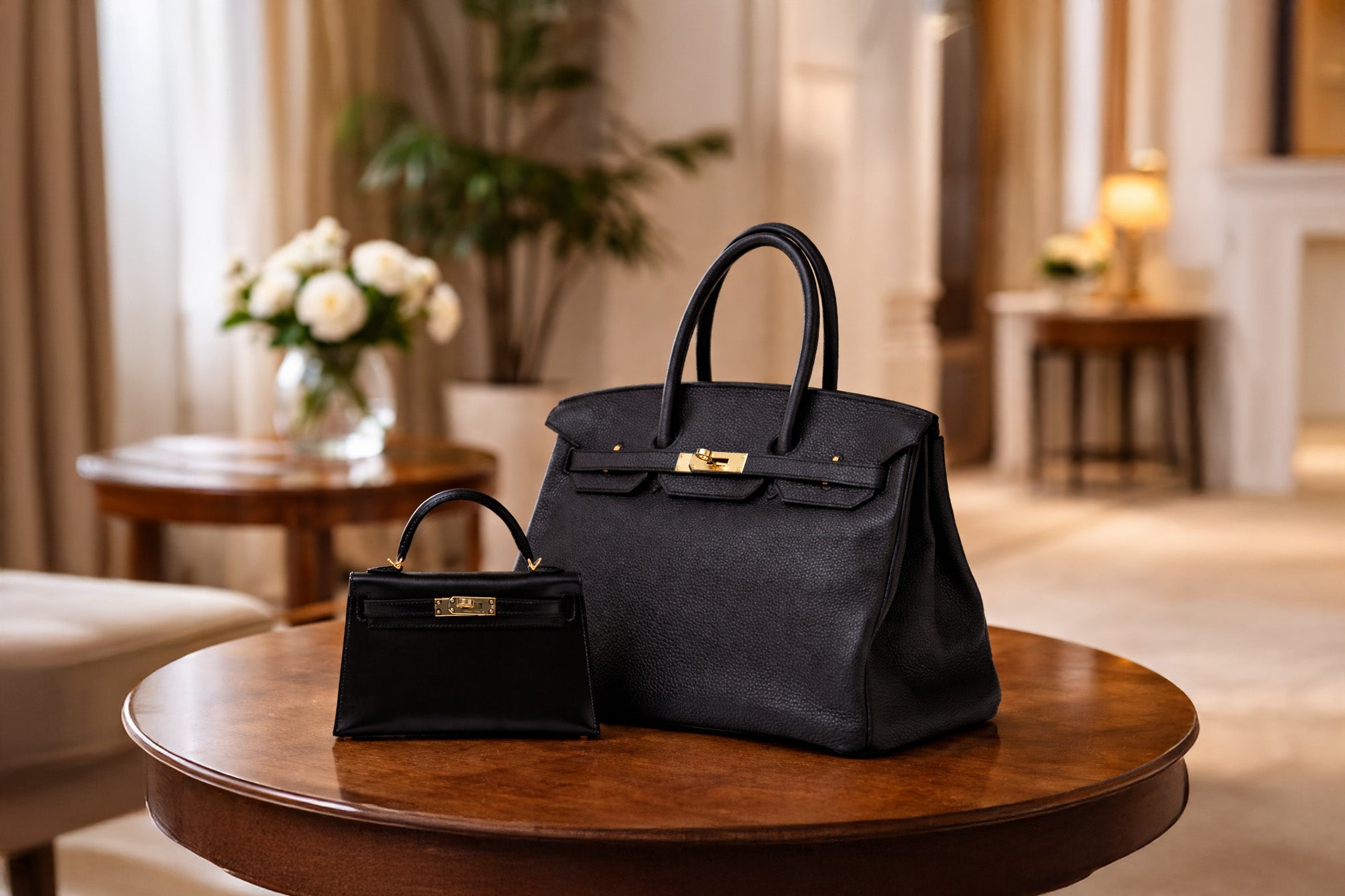 【新品・未使用】HERMES Birkin ノベルティ　ブラック ハンドバッグ Hermès Special Editions Explained: Beyond Birkins