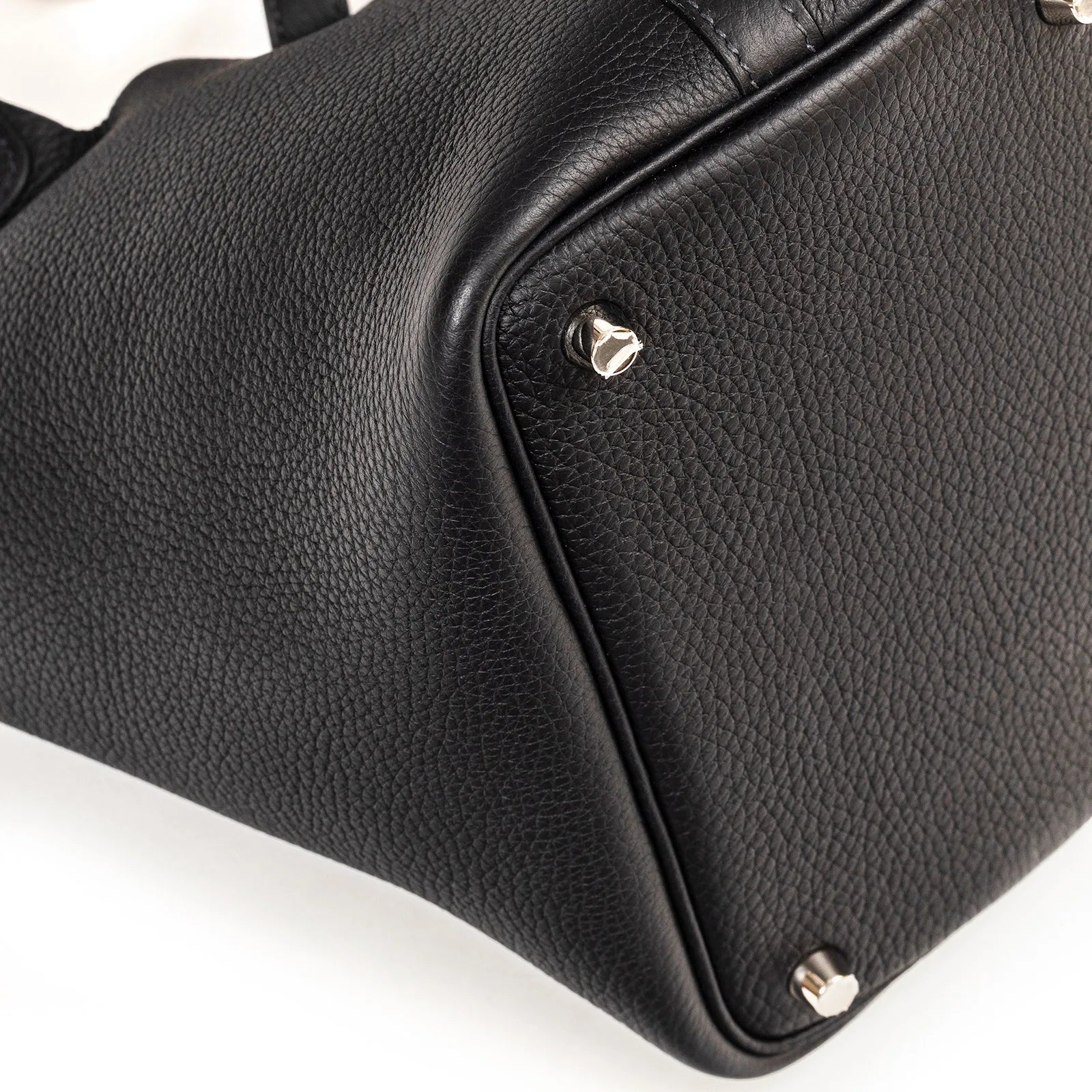 Hermès Picotin 18 Black Clemence Palladium Hardware