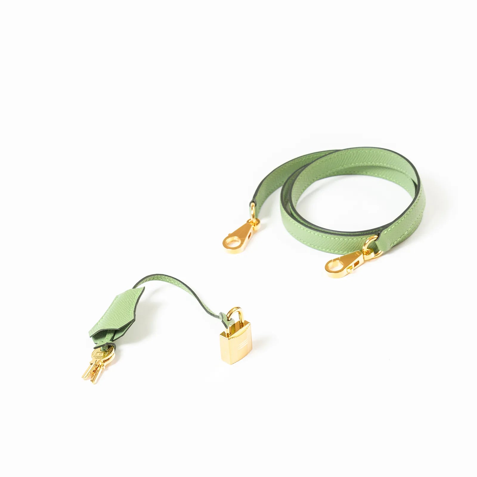 Hermès Kelly Sellier 28 Vert Criquet Epsom Gold Hardware