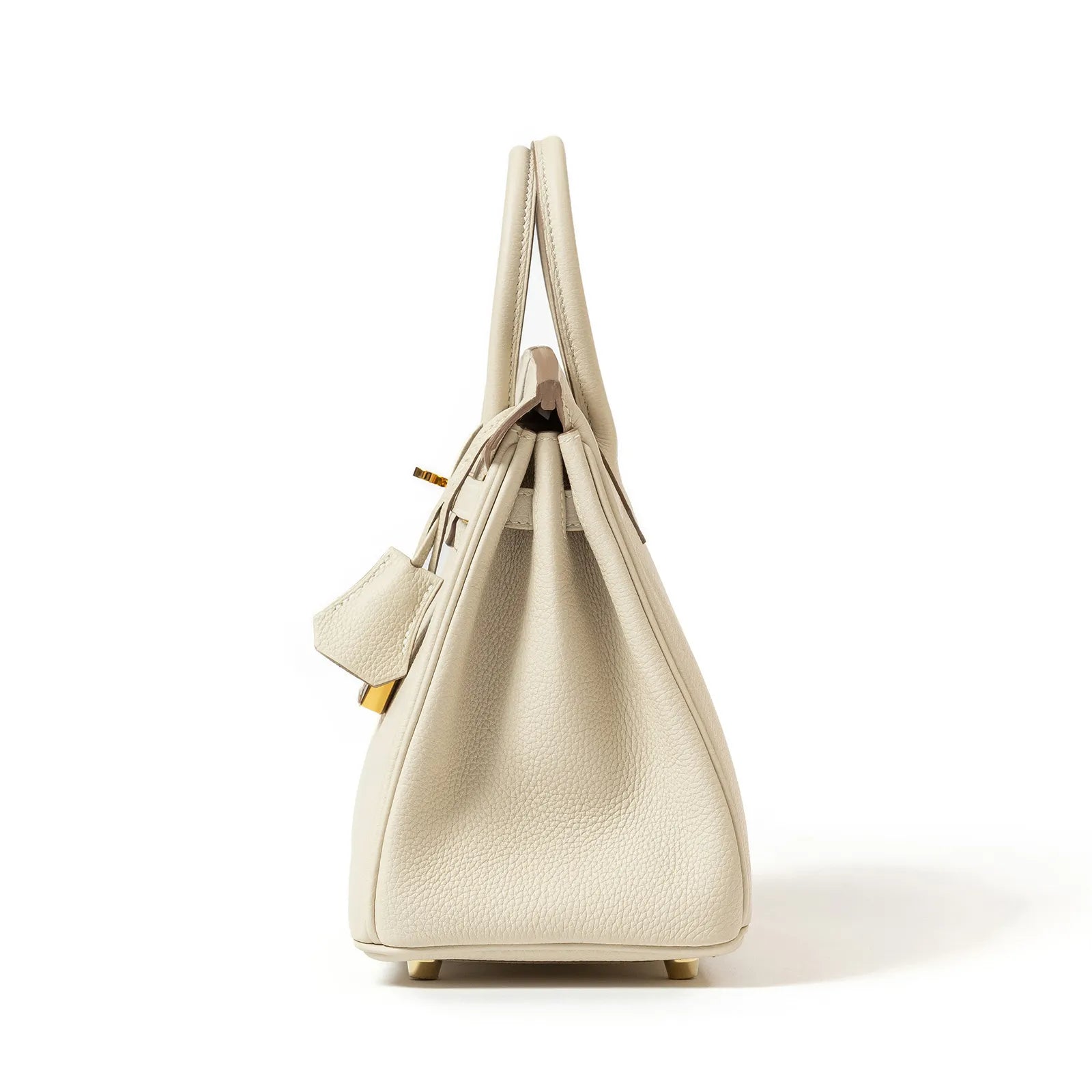 Hermès Birkin 25 Craie Togo Gold Hardware
