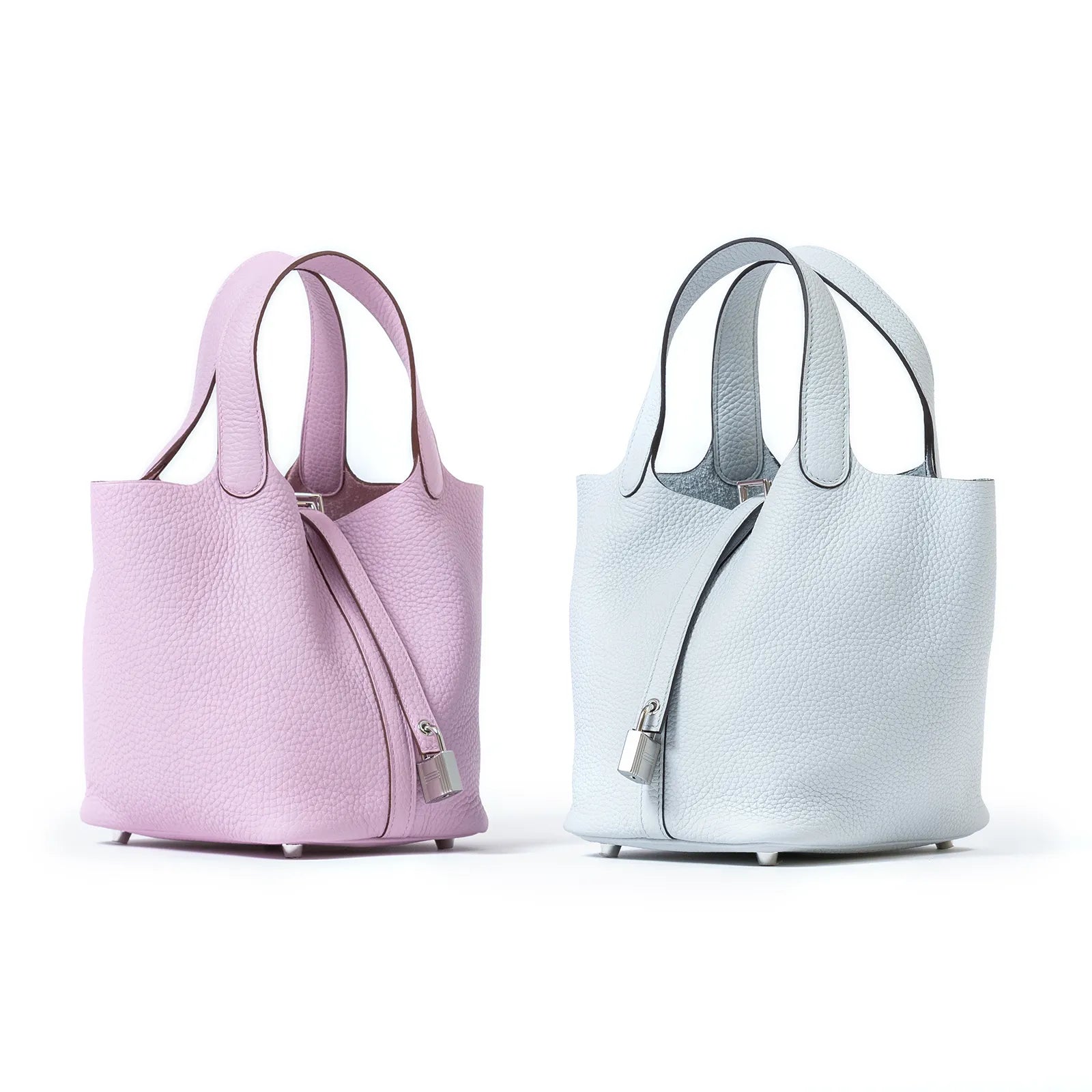 Hermès Picotin 18 Blue Pale Clemence Palladium Hardware