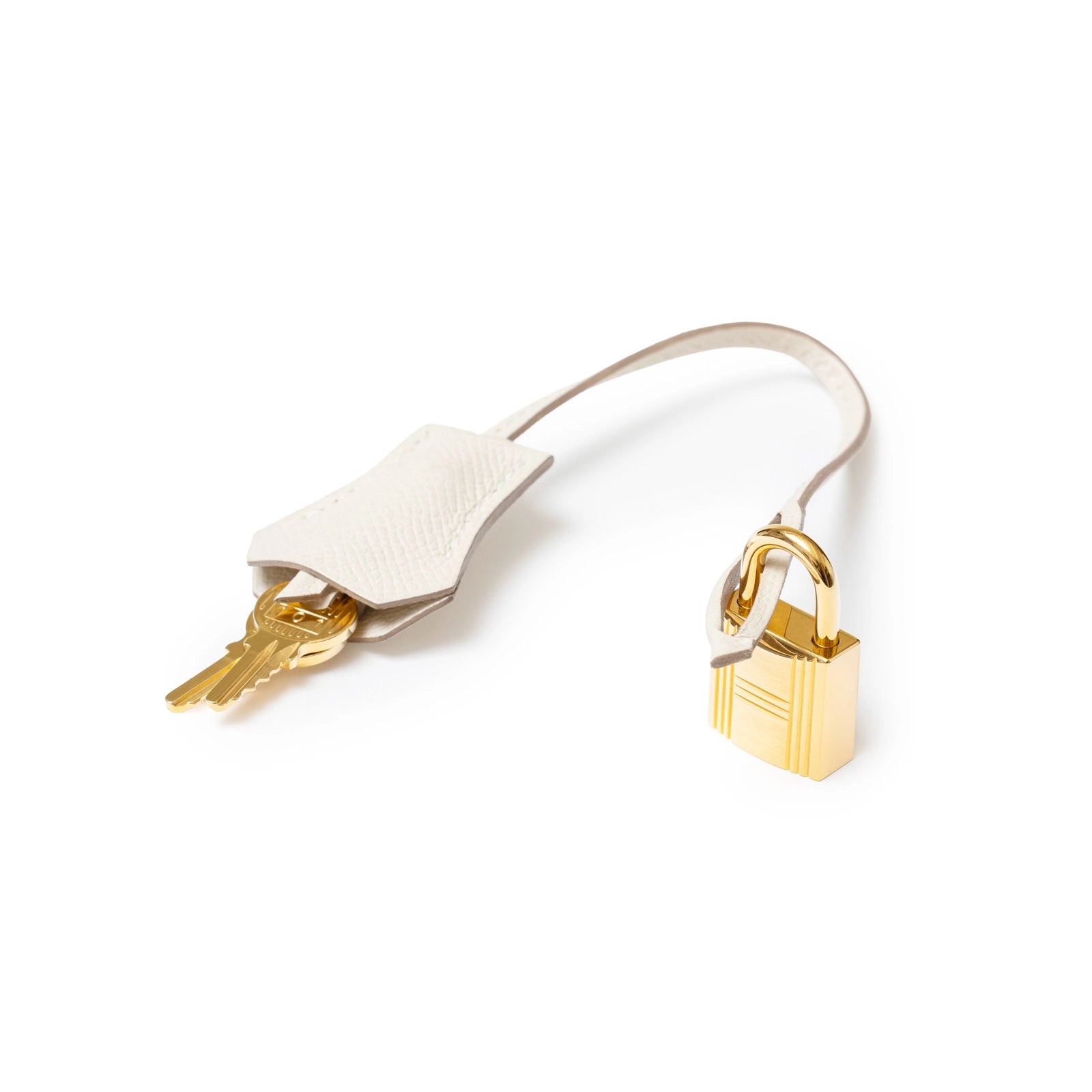 Hermès Birkin 30 Craie Epsom Gold Hardware - Lock