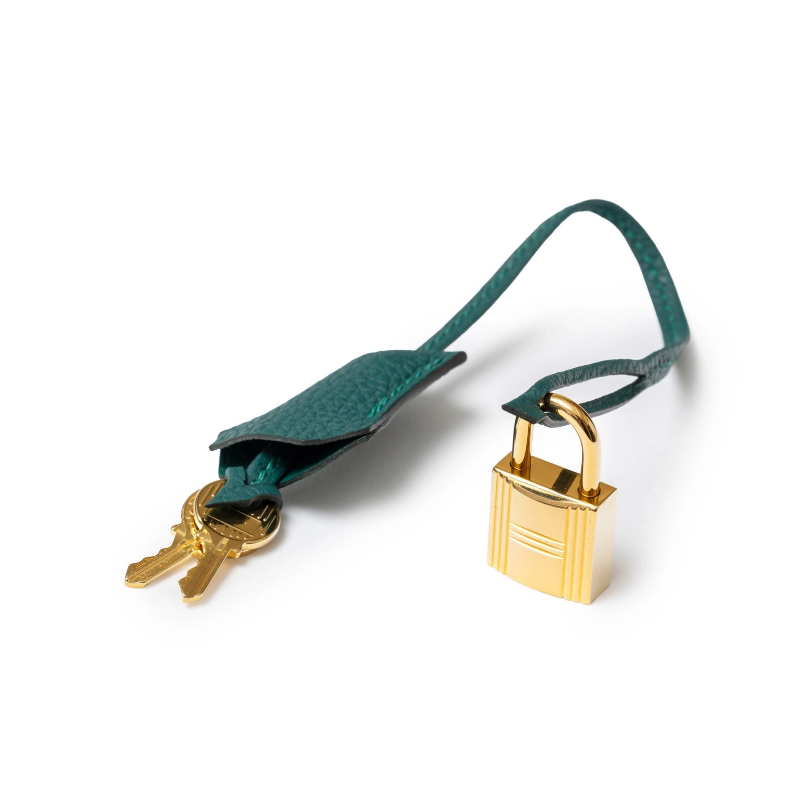 Hermès Birkin 30 Malachite Togo Gold Hardware - Lock