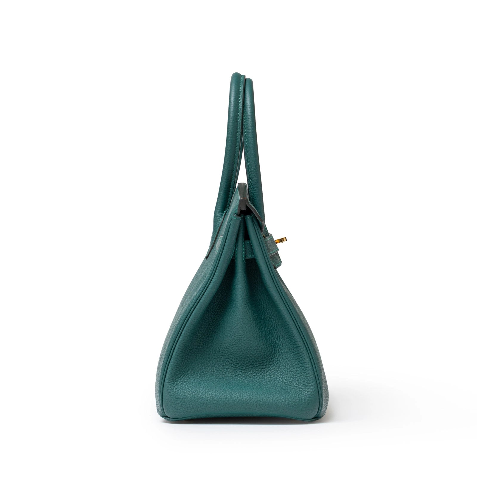 Hermès Birkin 30 Malachite Togo Gold Hardware - Left