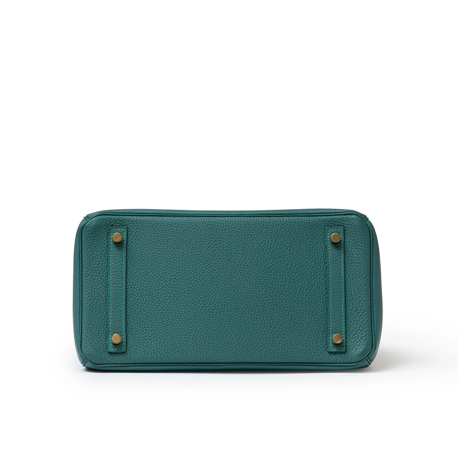 Hermès Birkin 30 Malachite Togo Gold Hardware - Bottom