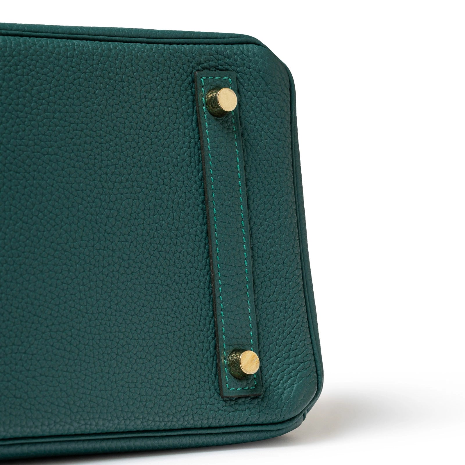 Hermès Birkin 30 Malachite Togo Gold Hardware - Bottom Right