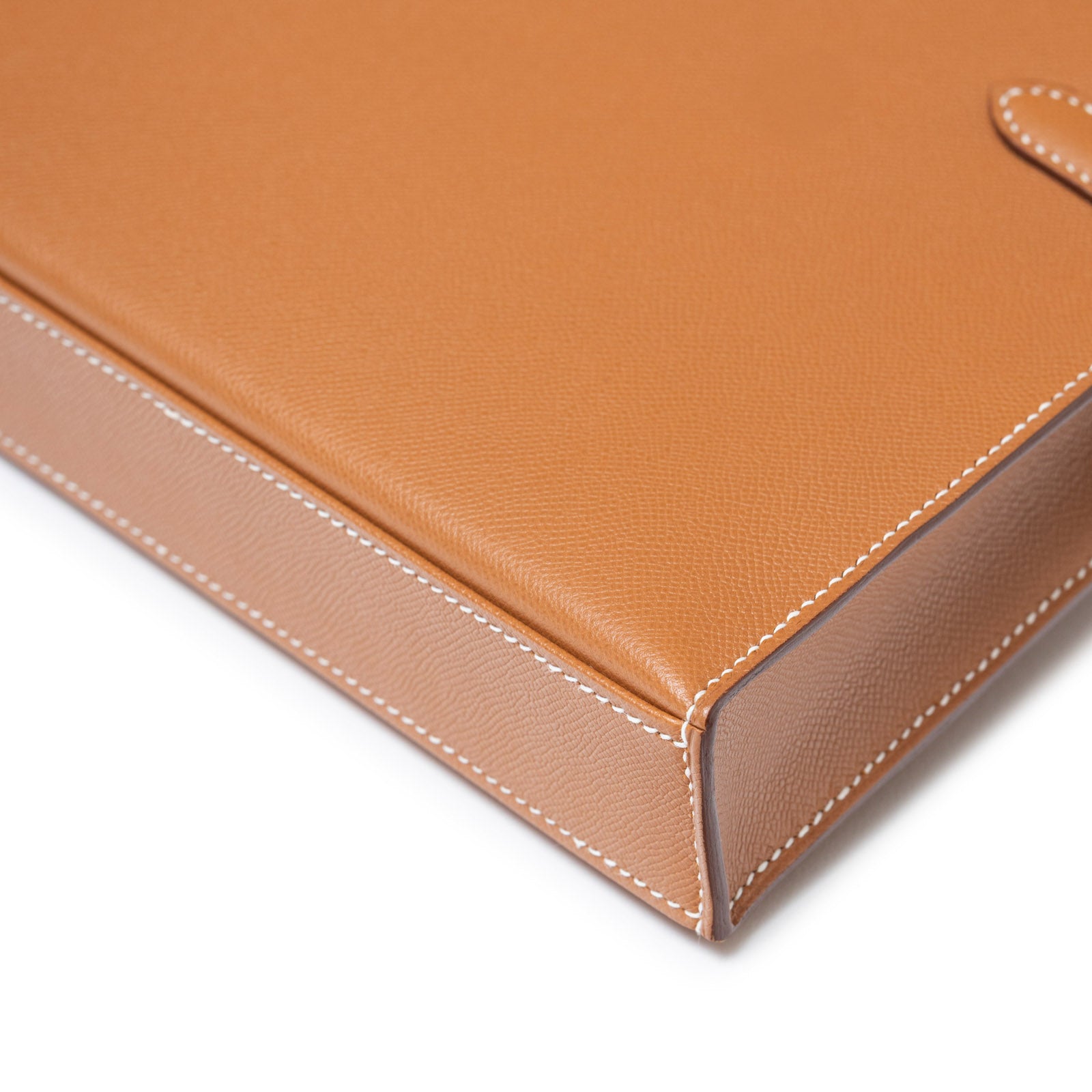 Hermès Kelly Elan Gold Madame Palladium Hardware - Back Corner Right