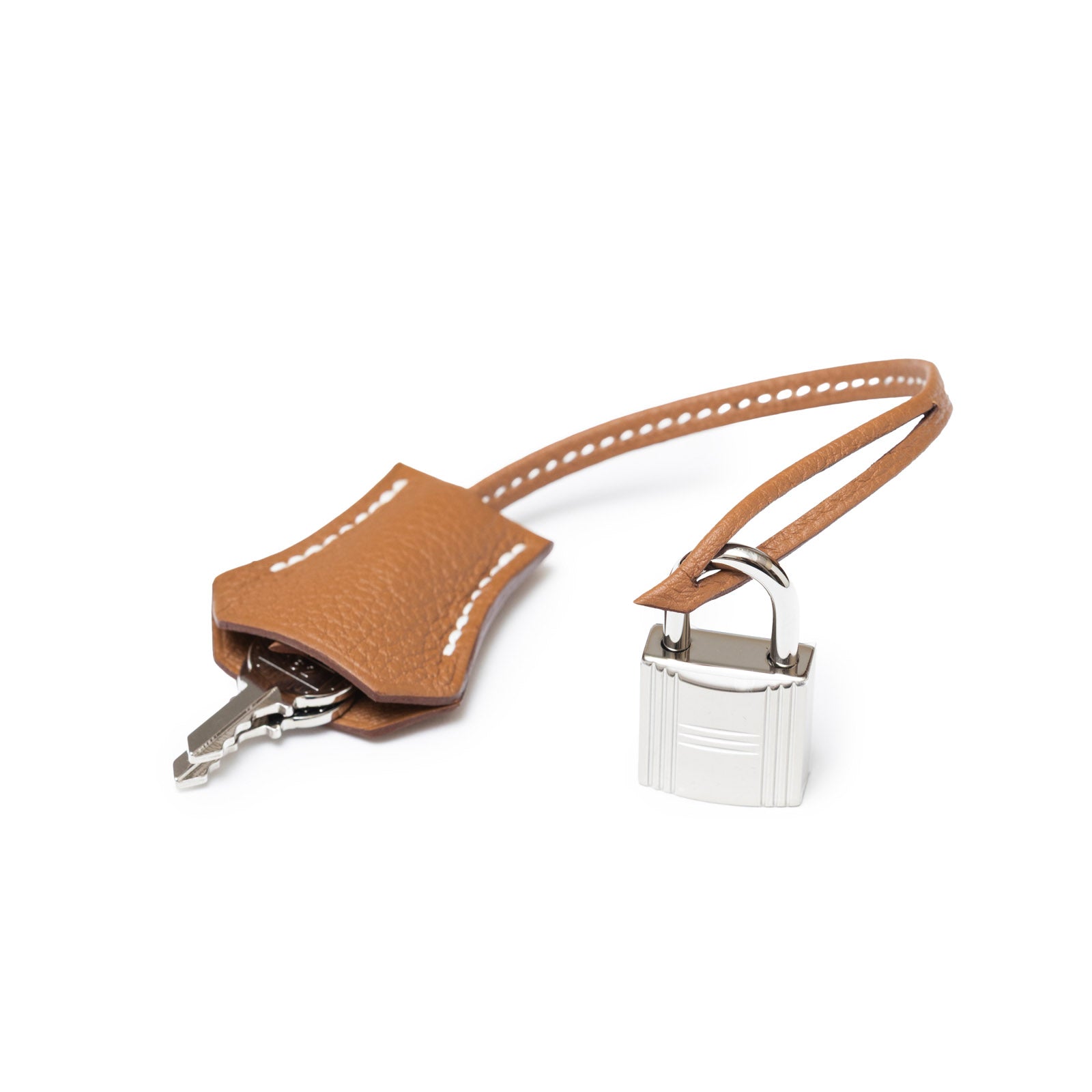Hermès Birkin 25 Gold Togo Palladium Hardware - Lock & Key