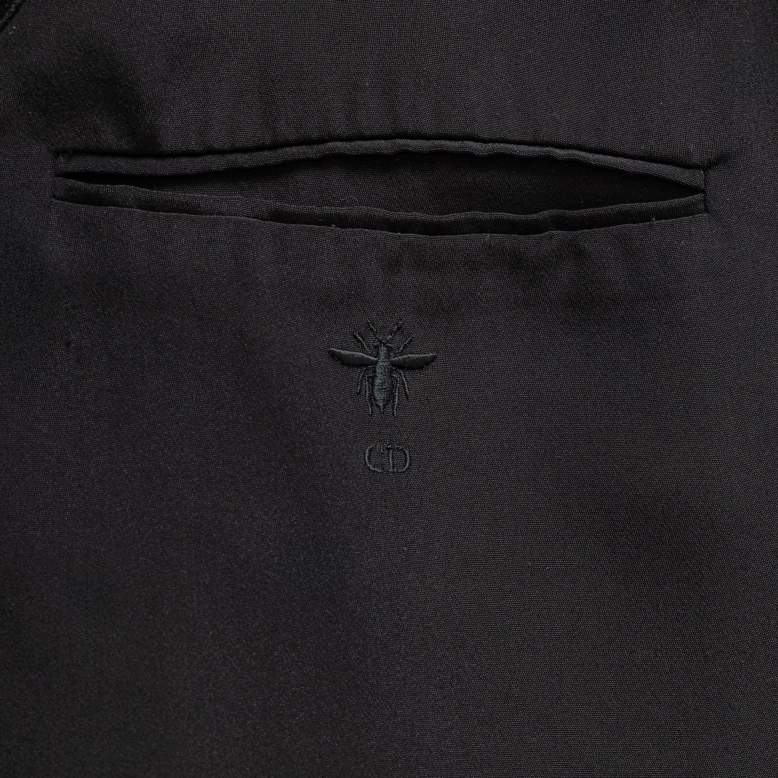 Christian Dior Cannage Mink Vest Black/Brown  - Detail