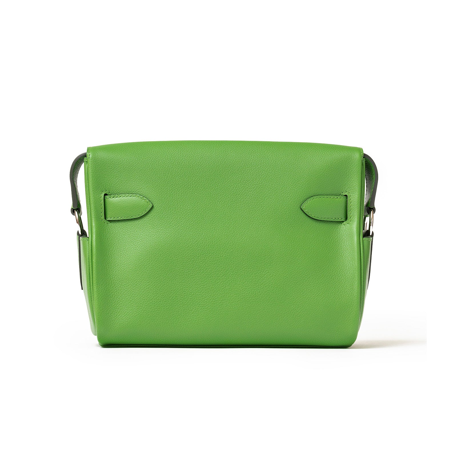 Hermès Kelly Messenger PM Vert Yucca Evercolor Palladium Hardware