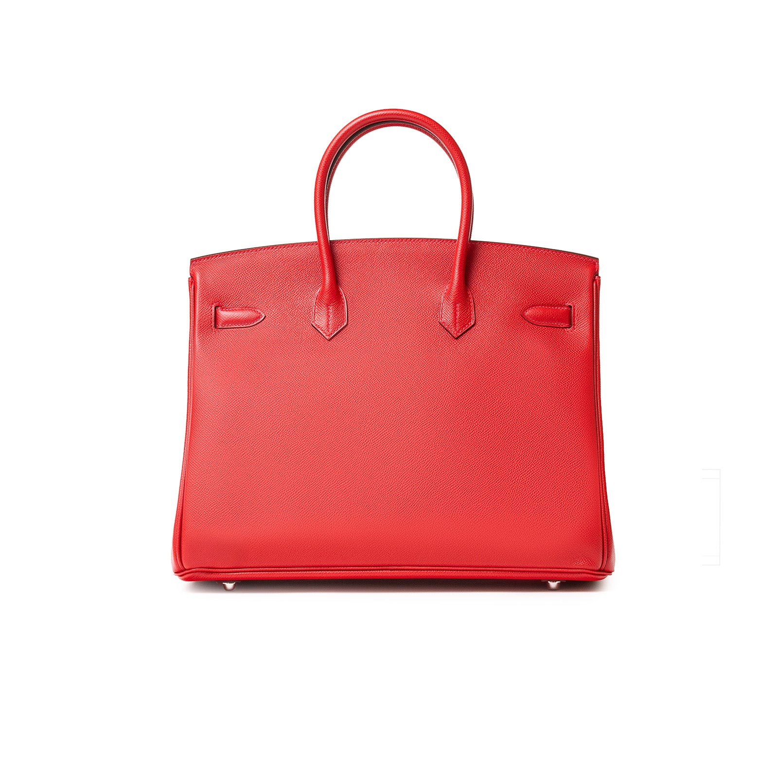 Hermès Birkin 35 Rouge Casaque Epsom Palladium Hardware