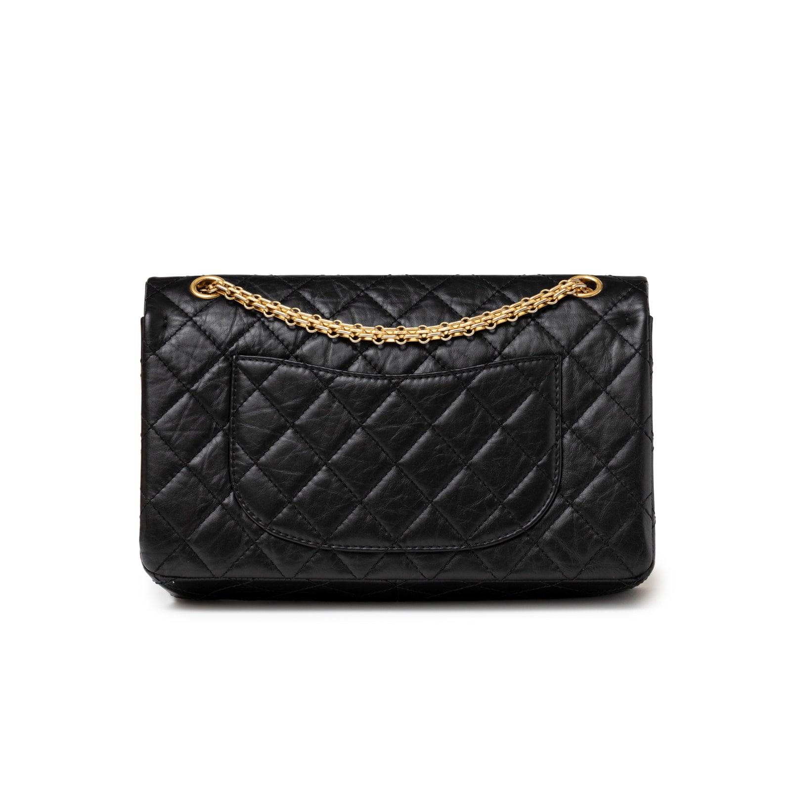 Chanel 2.55 Reissue 226 Flap Black Aged Calfskin | Rome Station
