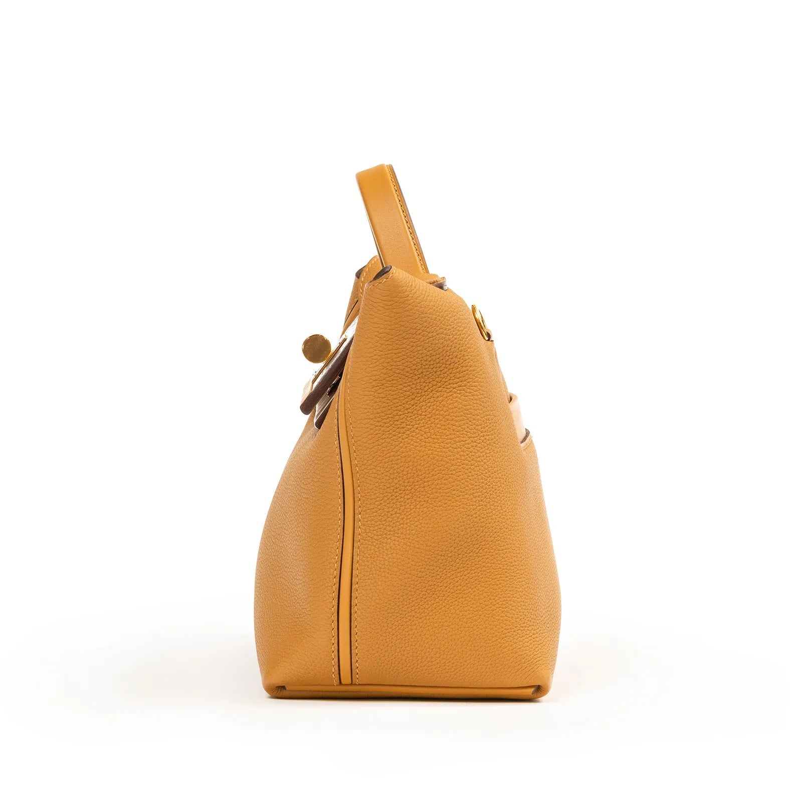 Hermès 24/24 29 Touch Caramel/Sesam/Orig/Sesame/Nata Togo/Swift/Matte Alligator Gold Hardware