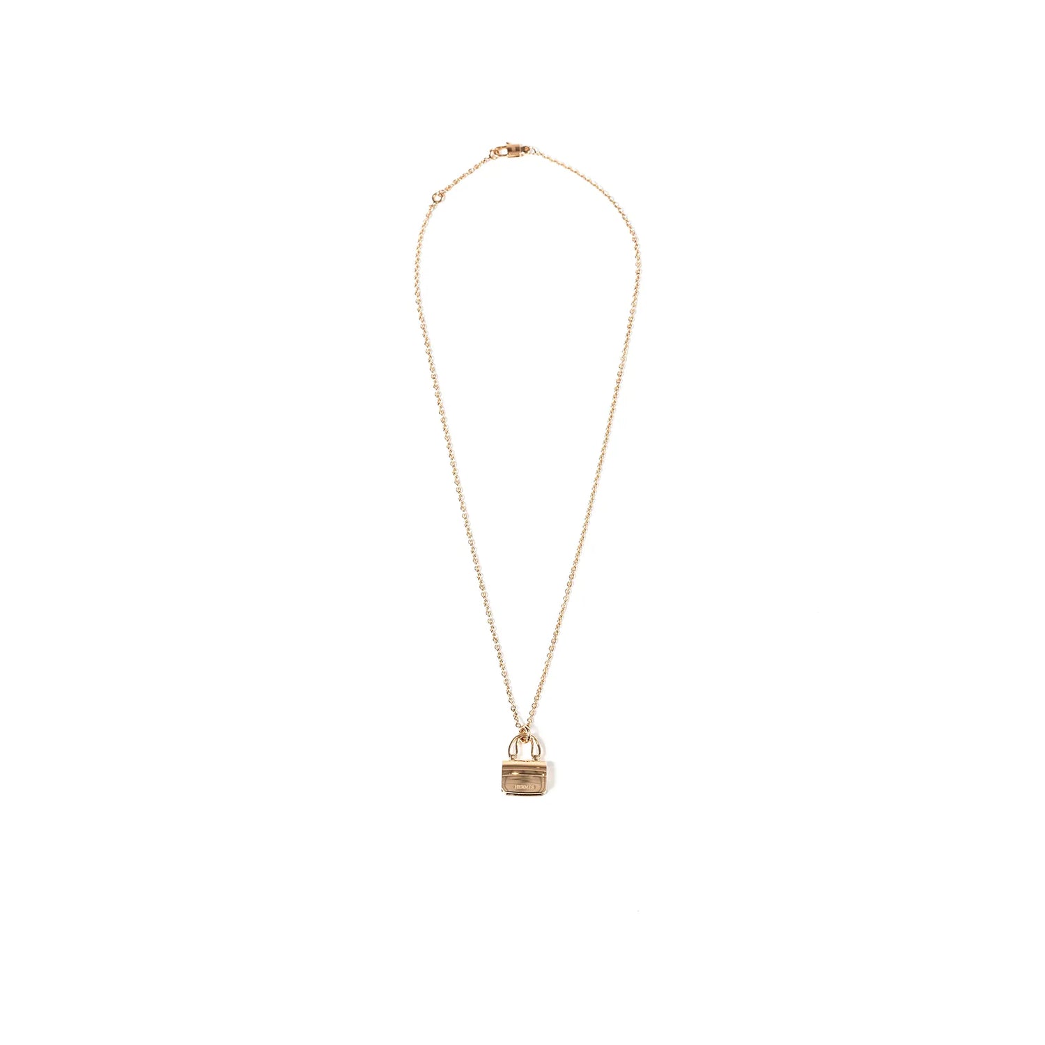 Hermès Amulettes Constance Pendant Rose Gold