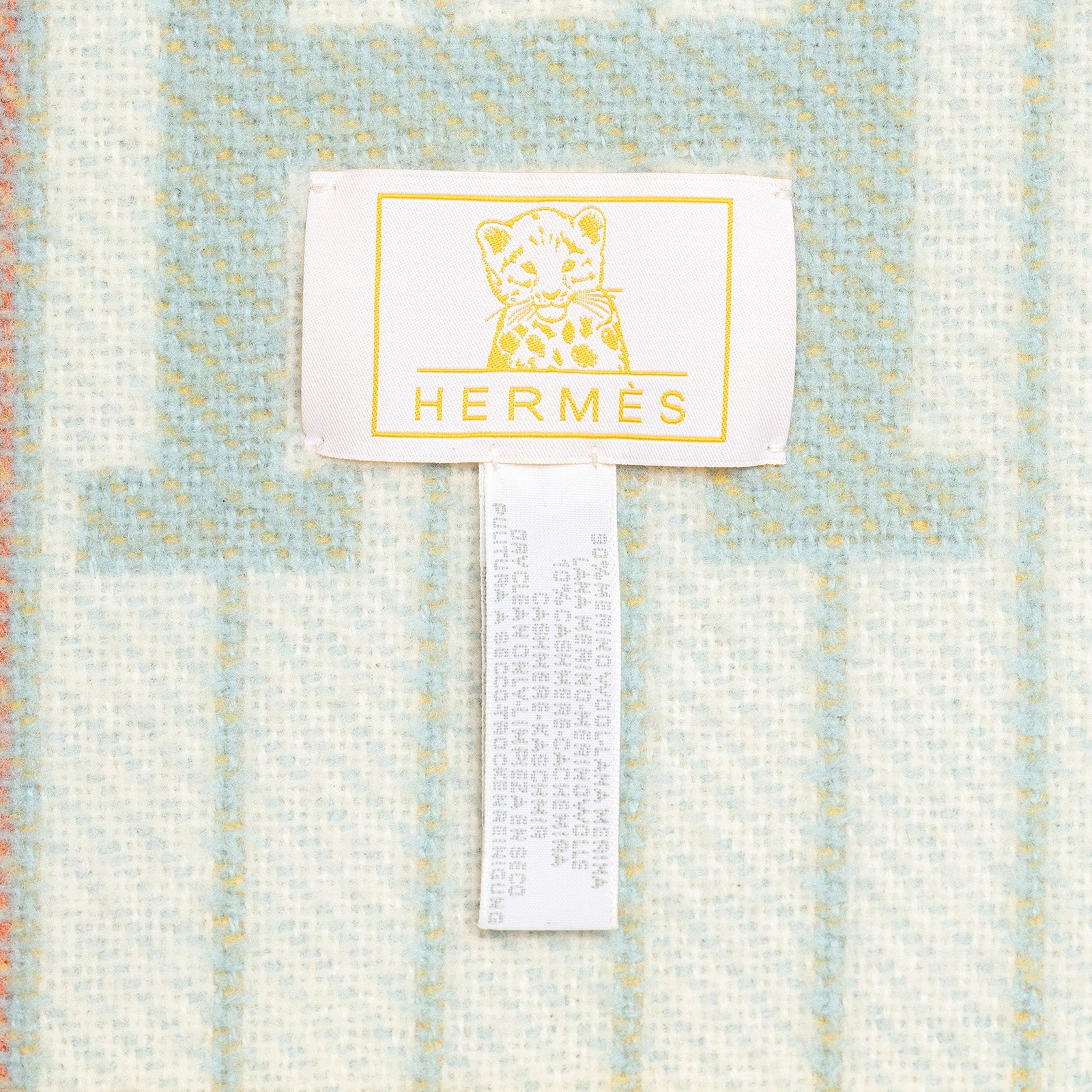 Hermès Avalon Baby Blanket Passe/Miel