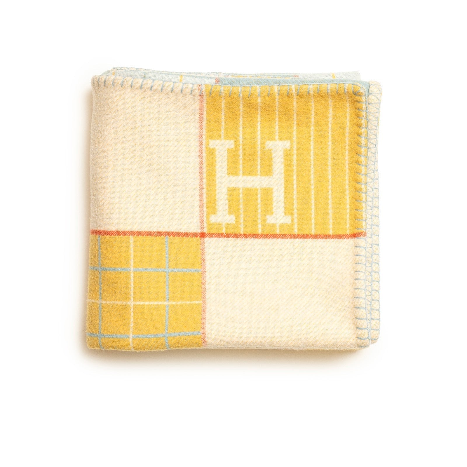 Hermès Avalon Baby Blanket Passe/Miel